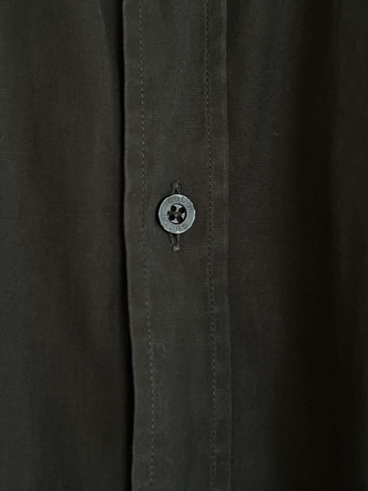 Gucci Gucci - Formal Dress Shirt Size 40R - 2 Thumbnail