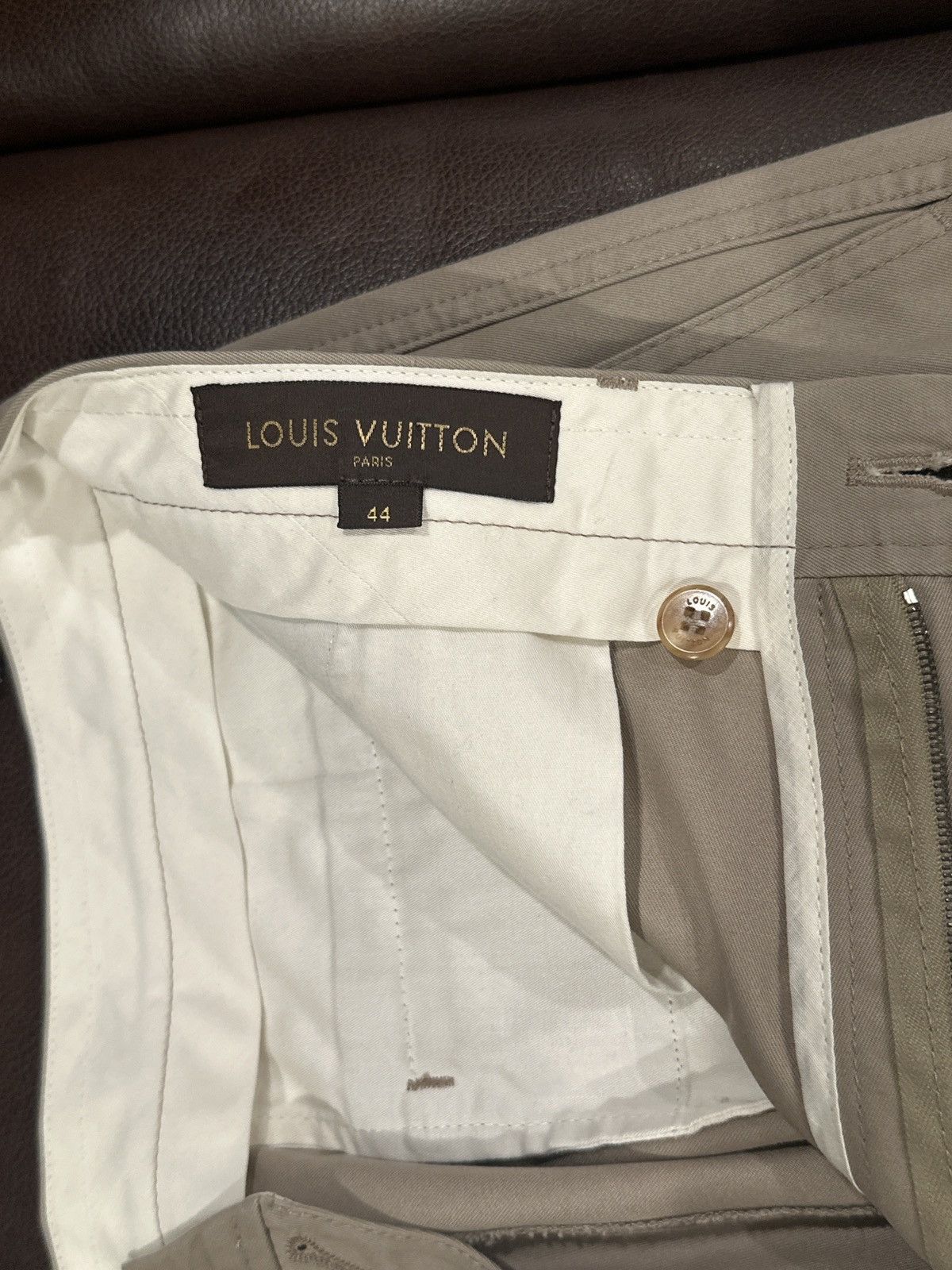 Louis Vuitton Louis Vuitton Khaki Pants Size US 34 / EU 50 - 5 Thumbnail