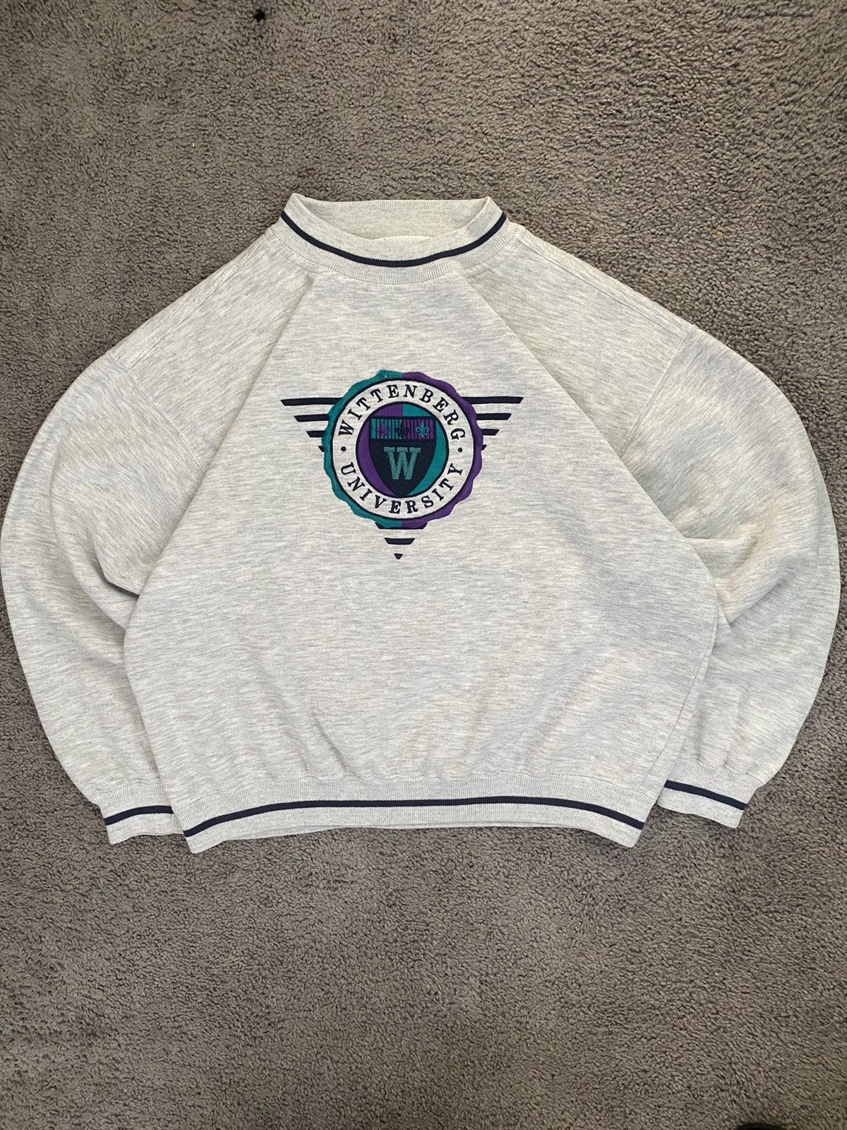 Vintage Vintage Wittenberg University Sweatshirt Size US L / EU 52-54 / 3 - 1 Thumbnail