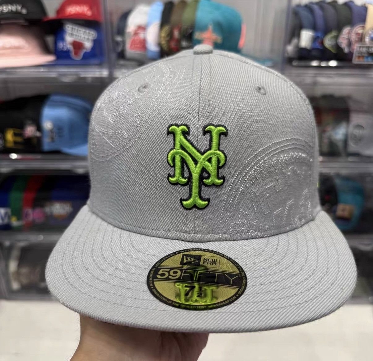 New Era New Era MLB New York Mets Jacquard Baseball Cap J32 Size ONE SIZE - 1 Thumbnail