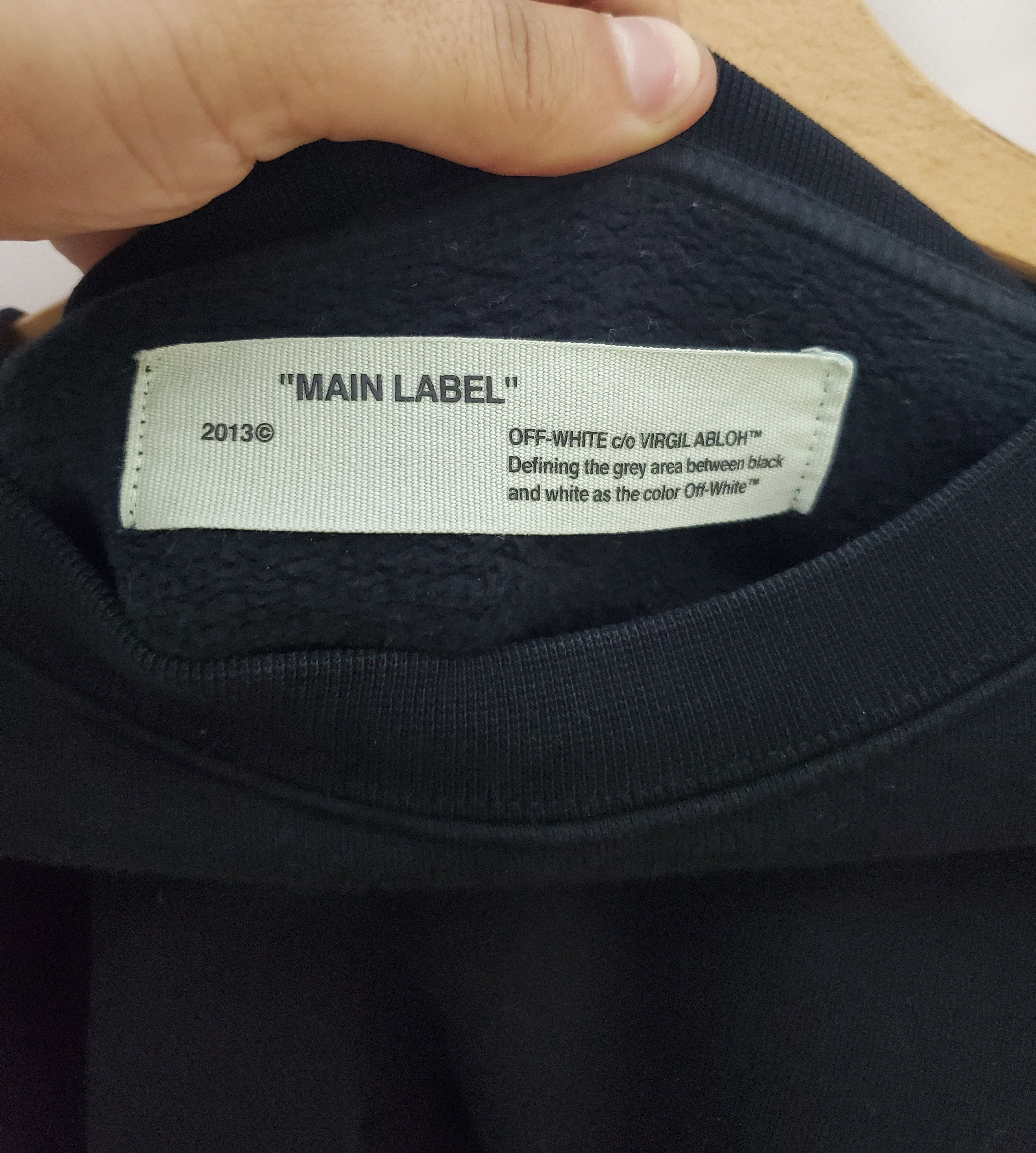 Off-White × Virgil Abloh Off-White Peace sweatshirt Globe Oversized Crewneck Size US S / EU 44-46 / 1 - 6 Thumbnail