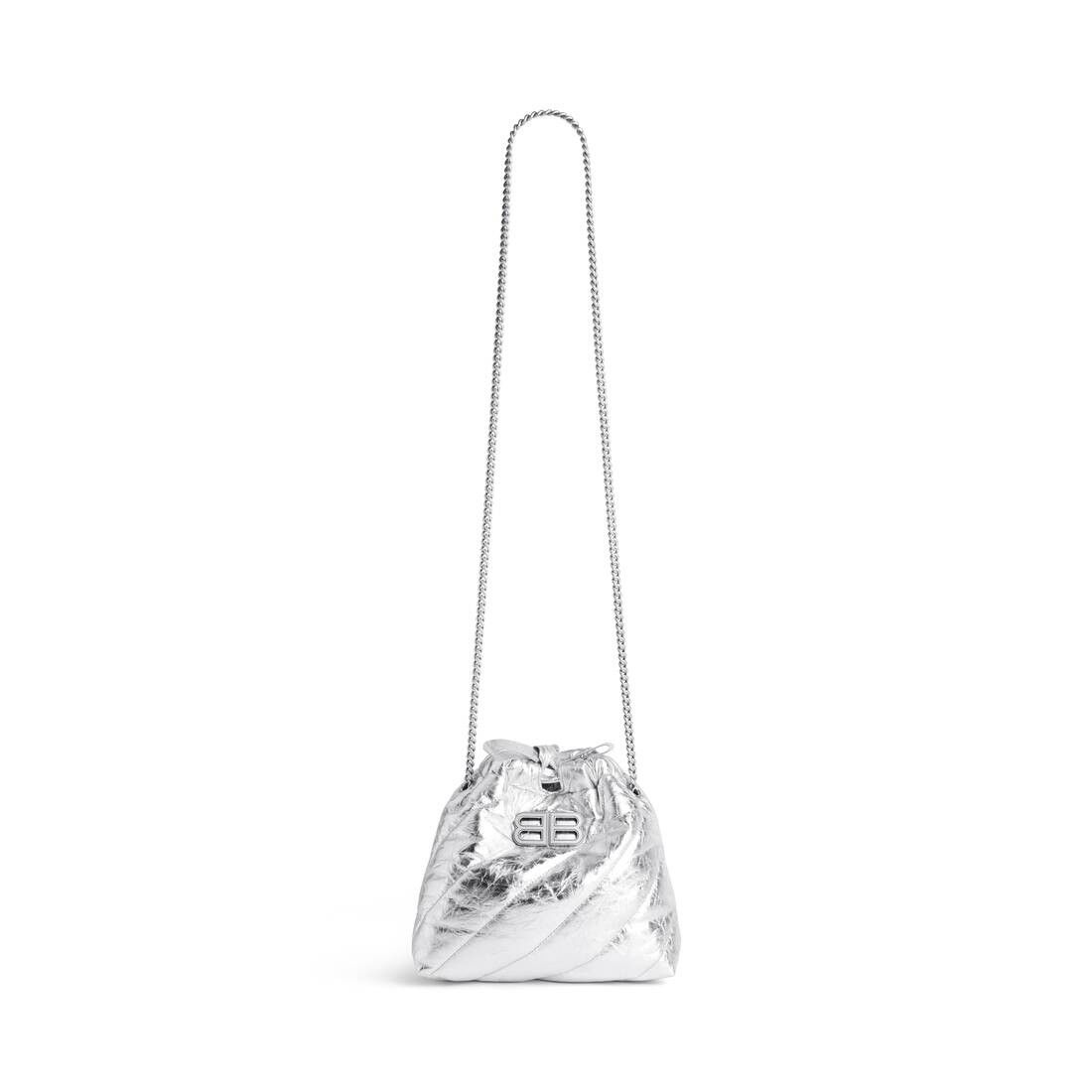 Balenciaga o1mt1gz0425 Size: OS / Crush XS Tote Bag Metallized Quilted Size ONE SIZE - 1 Thumbnail