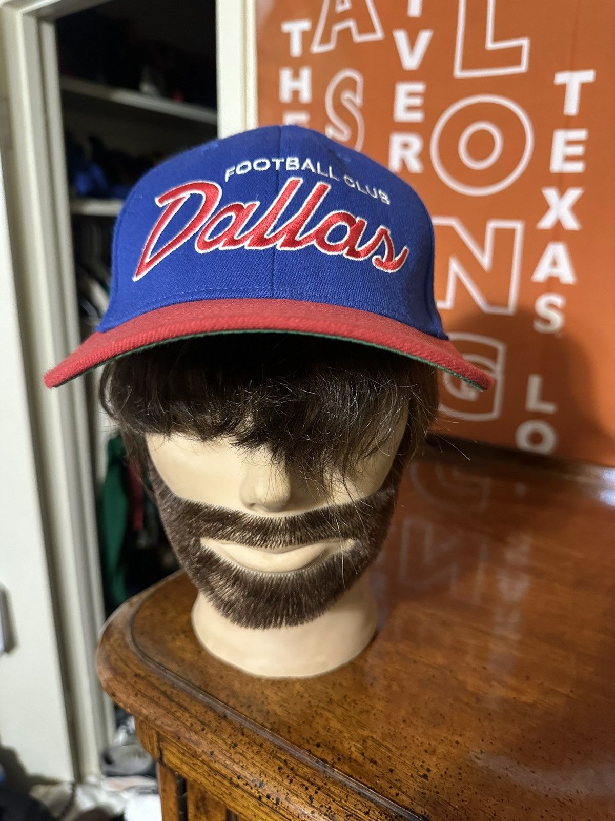 Mitchell & Ness × Vintage Vintage MLS Mitchell & Ness FC Dallas hat 90s Size ONE SIZE - 1 Thumbnail