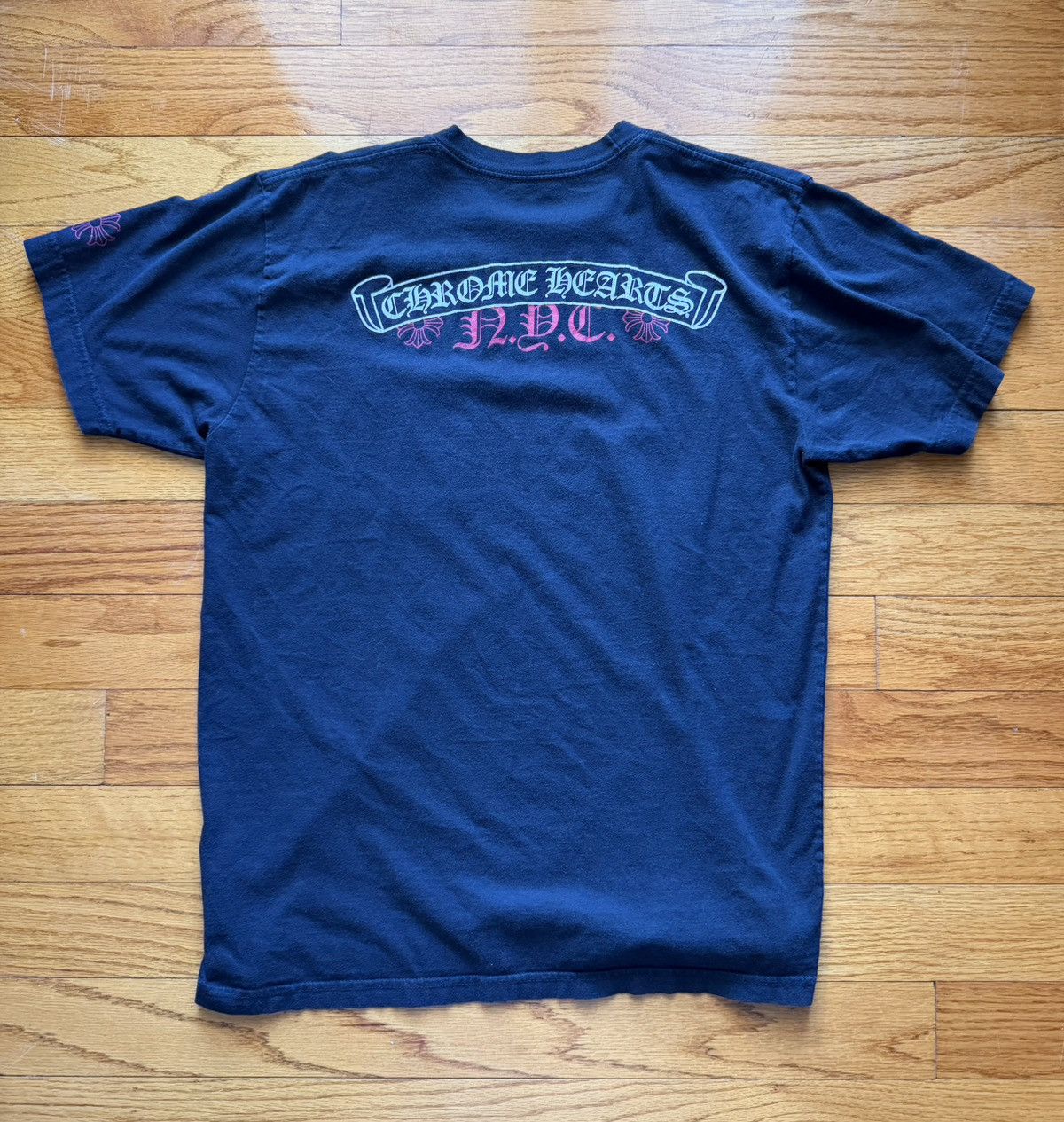 Chrome Hearts Chrome hearts NYC tshirt / L Size US L / EU 52-54 / 3 - 2 Thumbnail