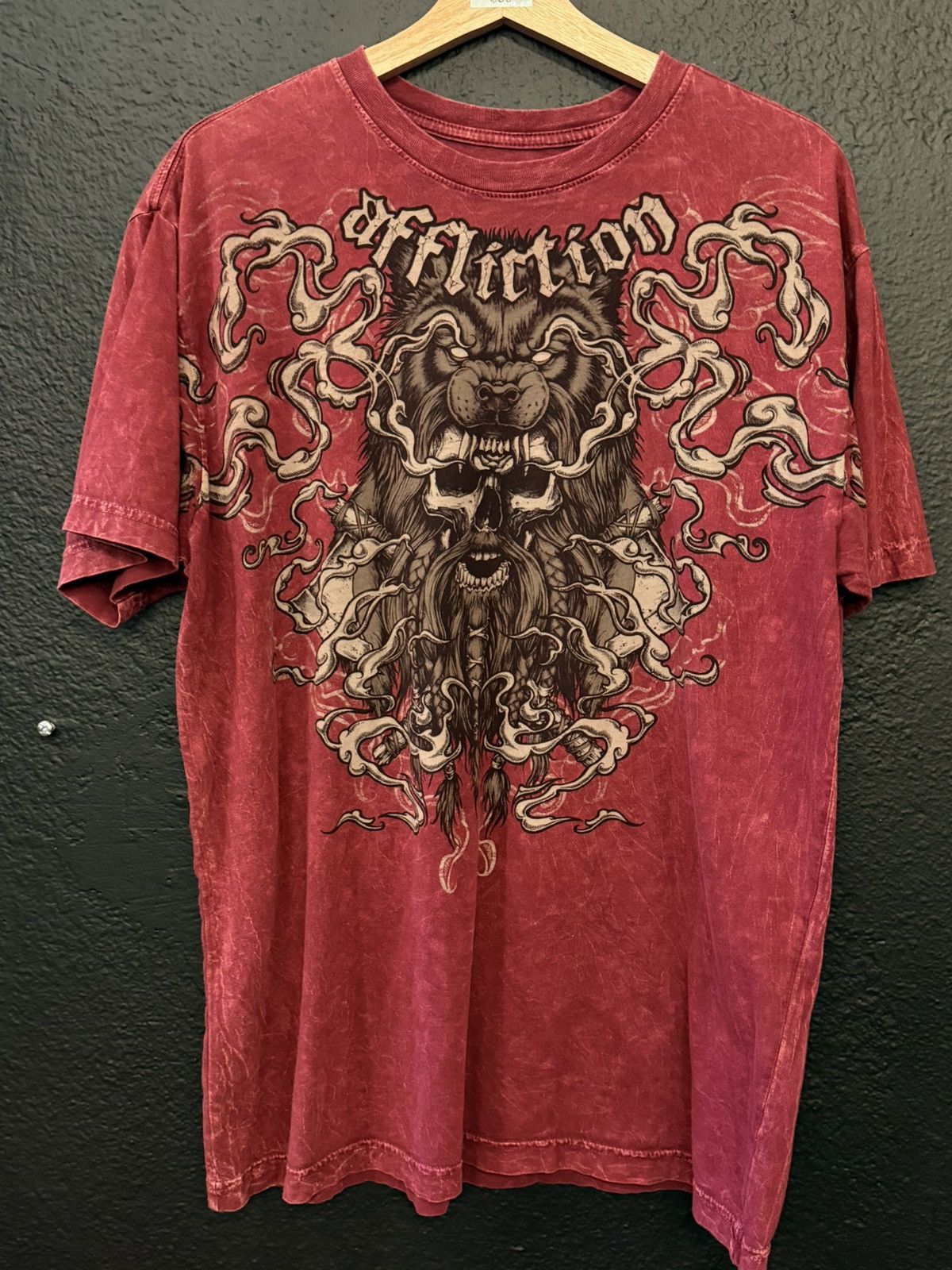 Affliction Vintage Y2K Affliction T Shirt Size US XL / EU 56 / 4 - 1 Thumbnail