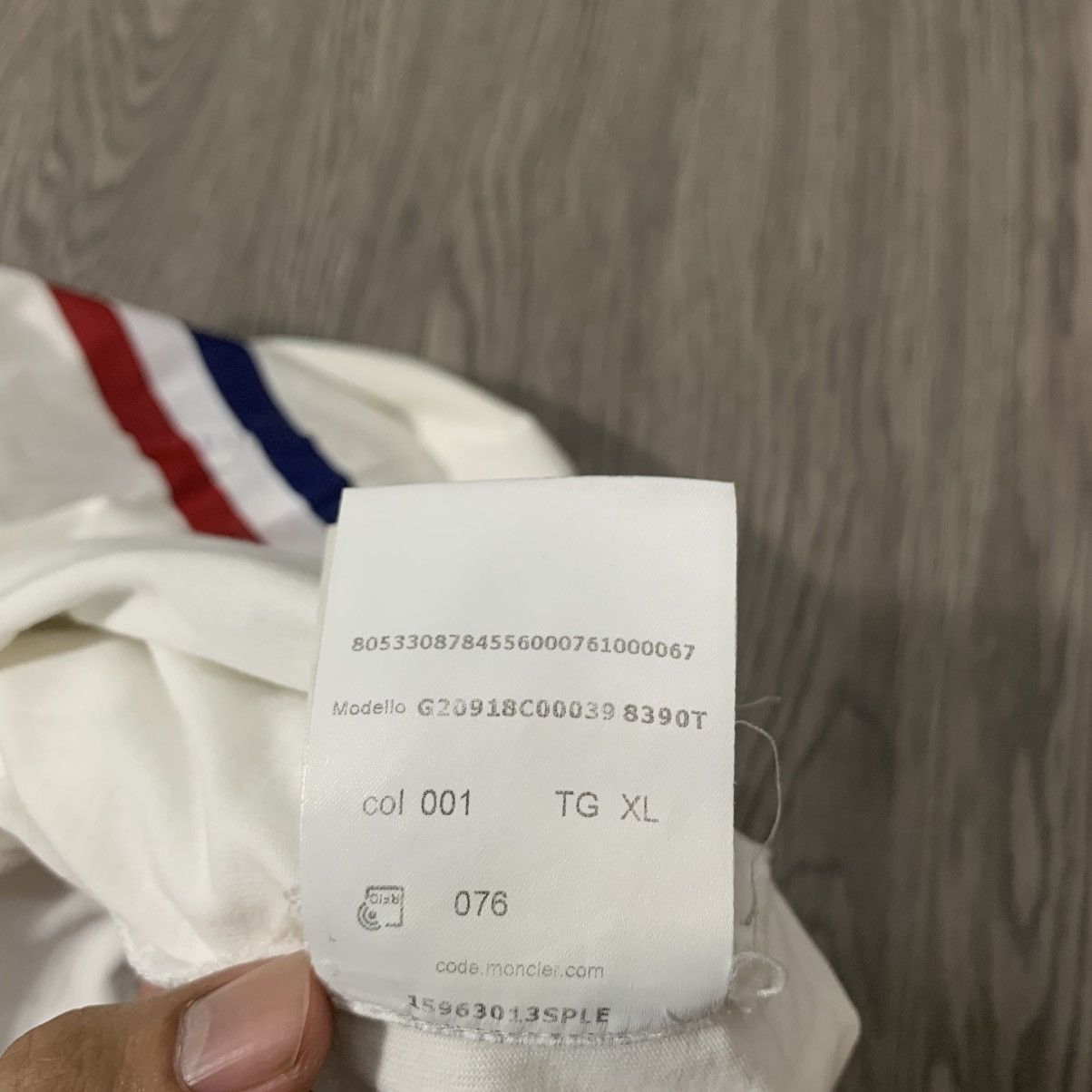 Moncler Moncler Maglia Tee Size US XL / EU 56 / 4 - 13 Thumbnail