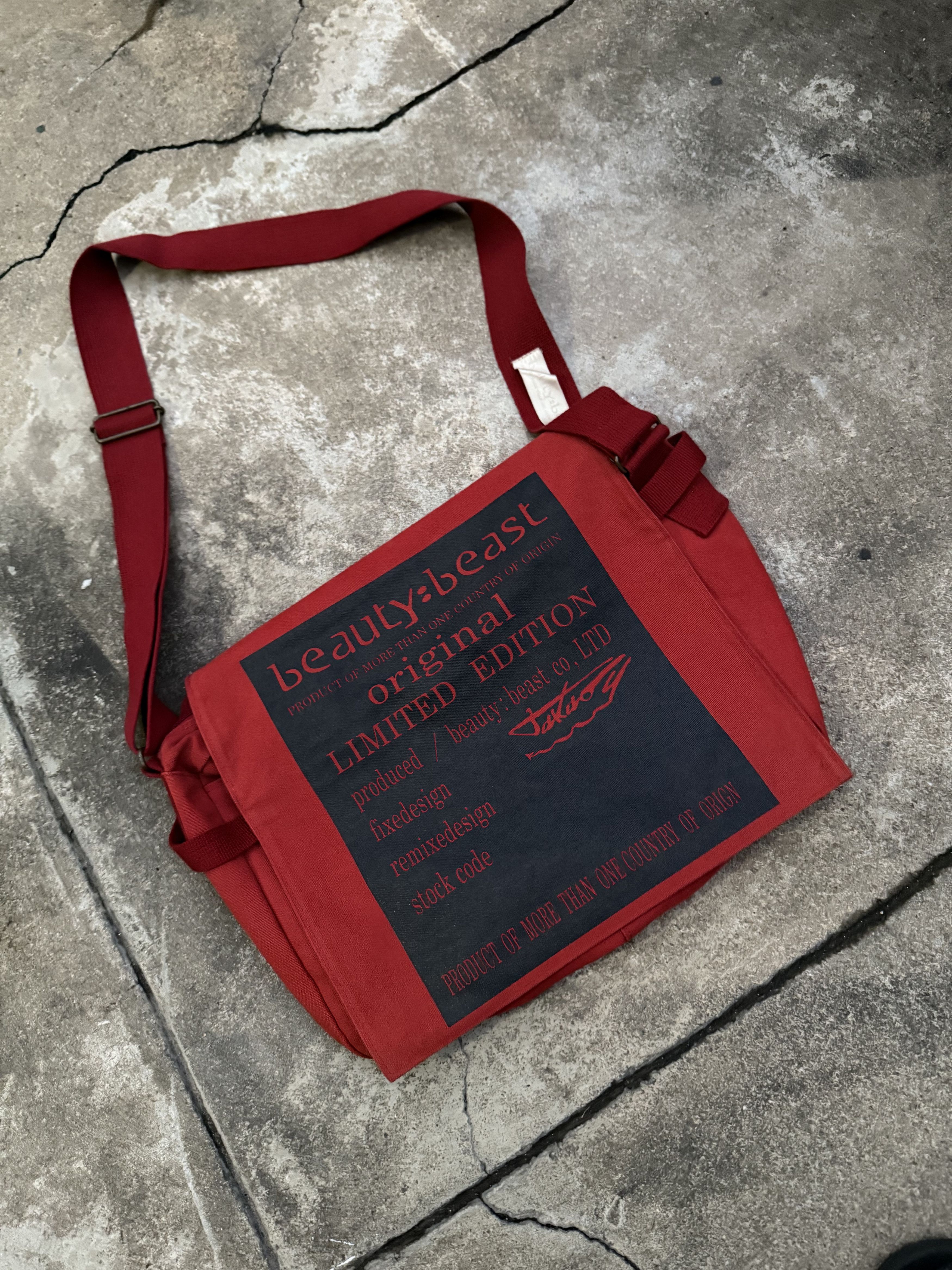 Beauty Beast Beauty:Beast "Limited Edition" Messenger / Tote Bag Size ONE SIZE - 2 Thumbnail