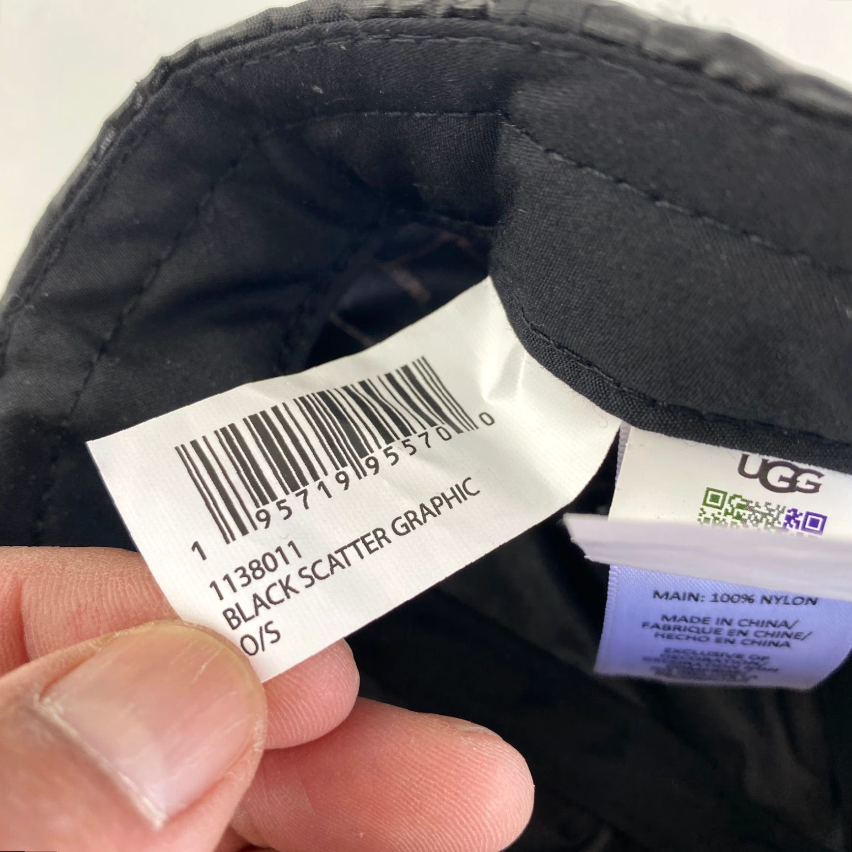 Ugg UGG Snapback Hat Black All Over Print 90s Style Adjustable One Size Mens Womens Boys Girls Size ONE SIZE - 8 Thumbnail