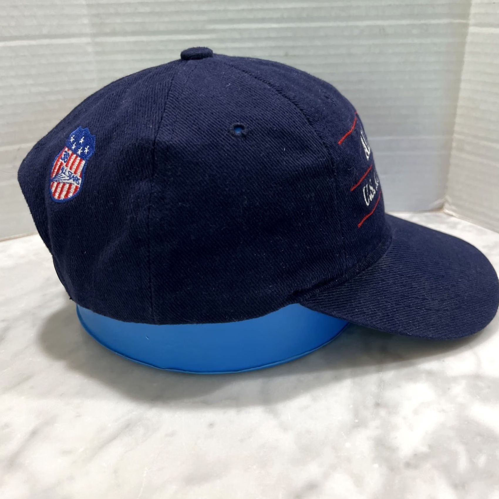 Vintage VINTAGE Headmaster US Air Force Academy All Stars Snapback Hat Embroidered Adjustable Blue Stars Men One Size Size ONE SIZE - 3 Thumbnail