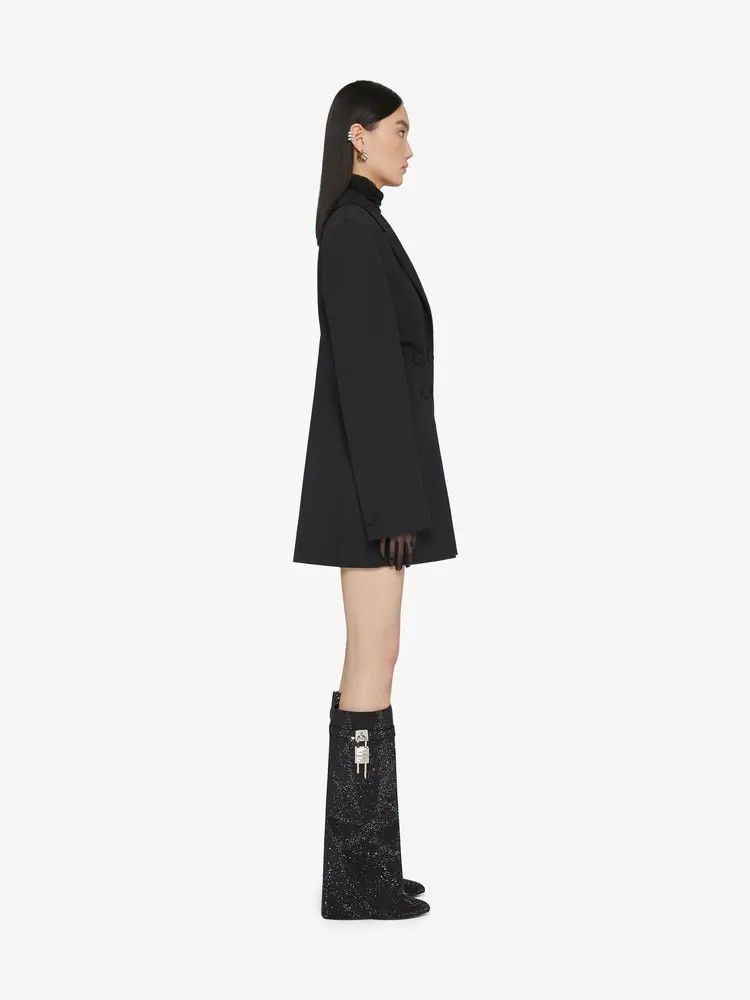 Givenchy o1w1db10525 Shark Lock Pant Boots 90mm in Black Size US 8 / IT 38 - 5 Thumbnail