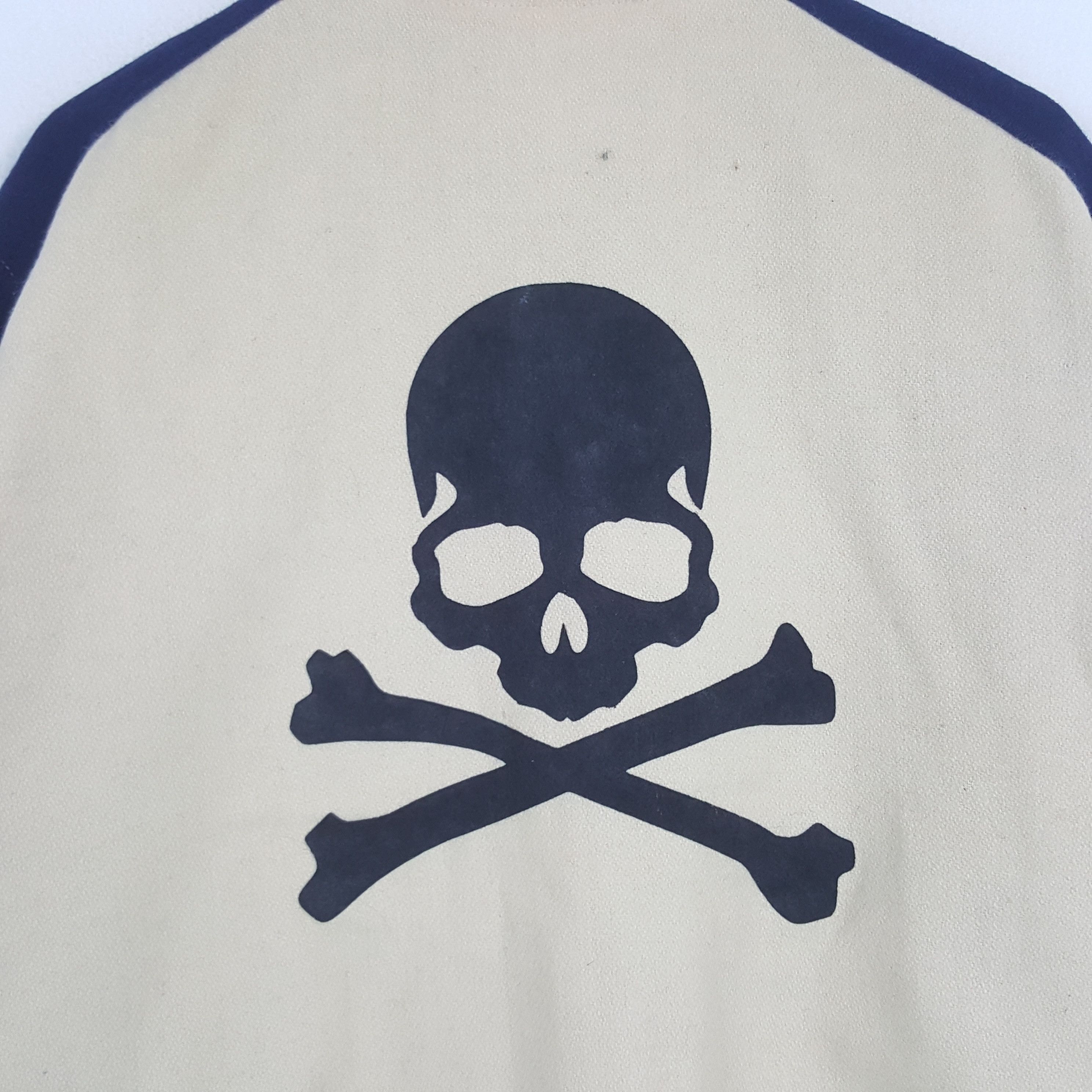 &SONS × Vintage Vintage Sons Sport Japanese Skulls Varsity Jacket C275N25 Size US XL / EU 56 / 4 - 2 Thumbnail