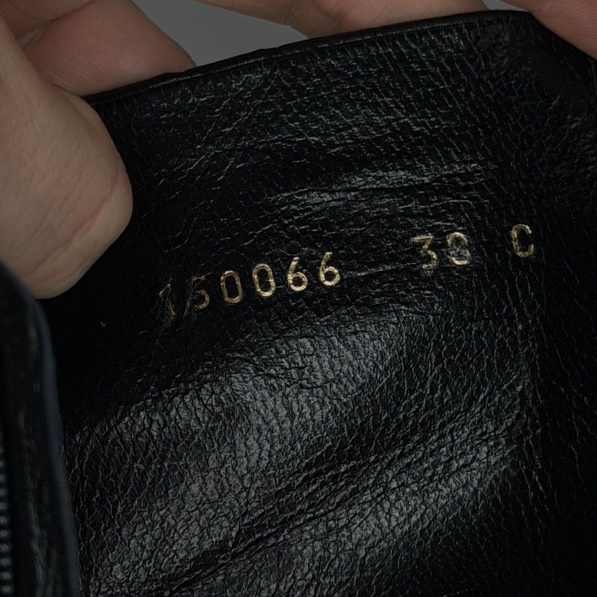 Gucci Gucci Monogram GG Black Leather High Hills Boots Y2K Size US 8 / IT 38 - 12 Thumbnail