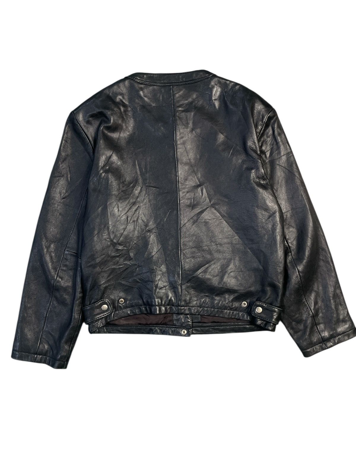 Japanese Brand Rare Vintage Japanese Brand Sheepskin Leather Jacket Size US M / EU 48-50 / 2 - 2 Thumbnail