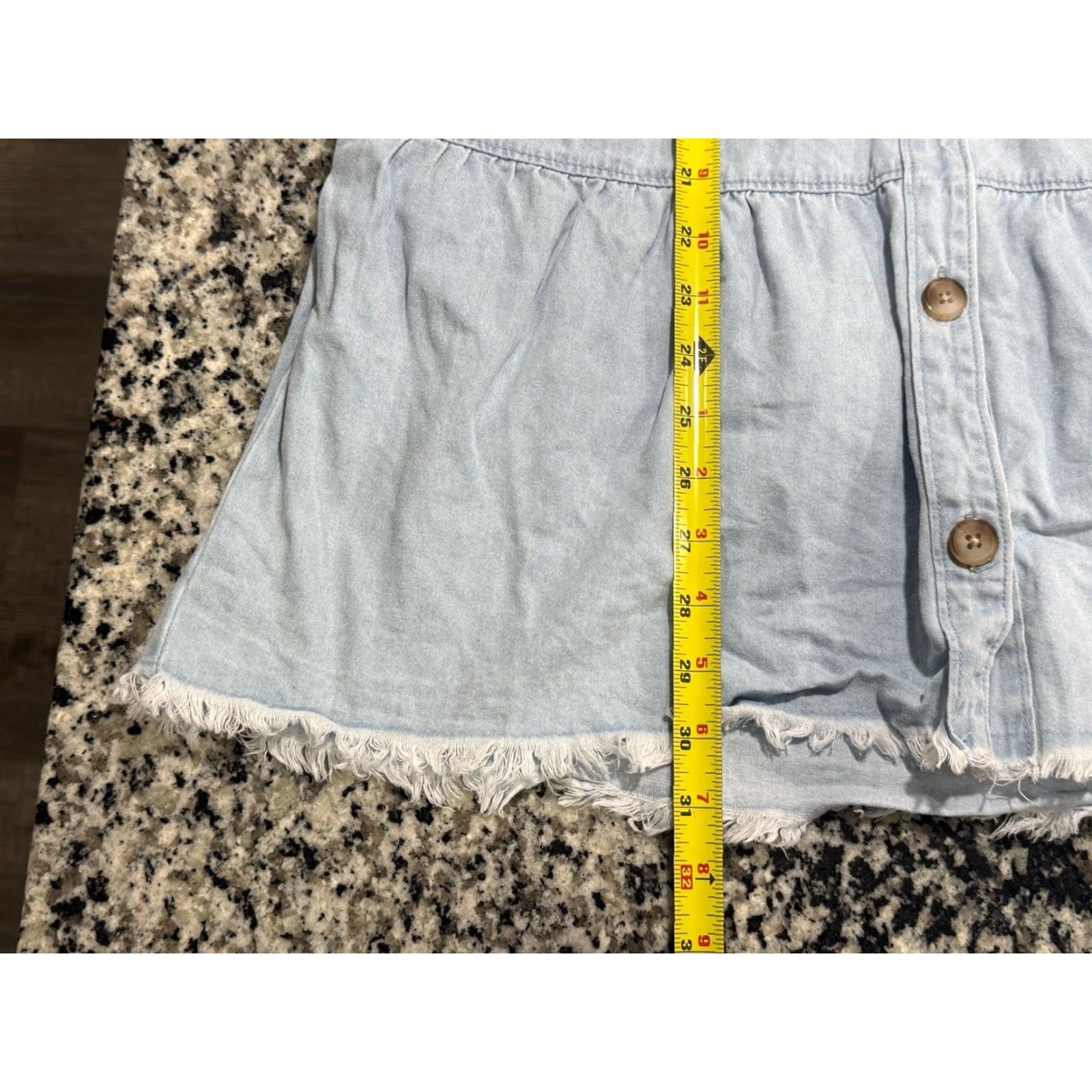 Show Me Your MuMu Show Me Your MuMu Birmingham Clear Skies Dress XS Women Short Sleeve Mini Cotton Blue with Pockets Size XS / US 0-2 / IT 36-38 - 3 Thumbnail
