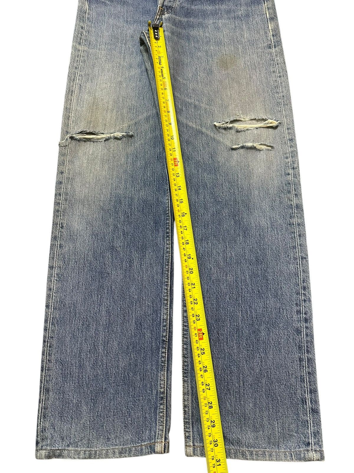 Levi's Vintage 90s Levis 501 Blue Faded Wash Distress Style Jeans Size US 31 - 14 Thumbnail