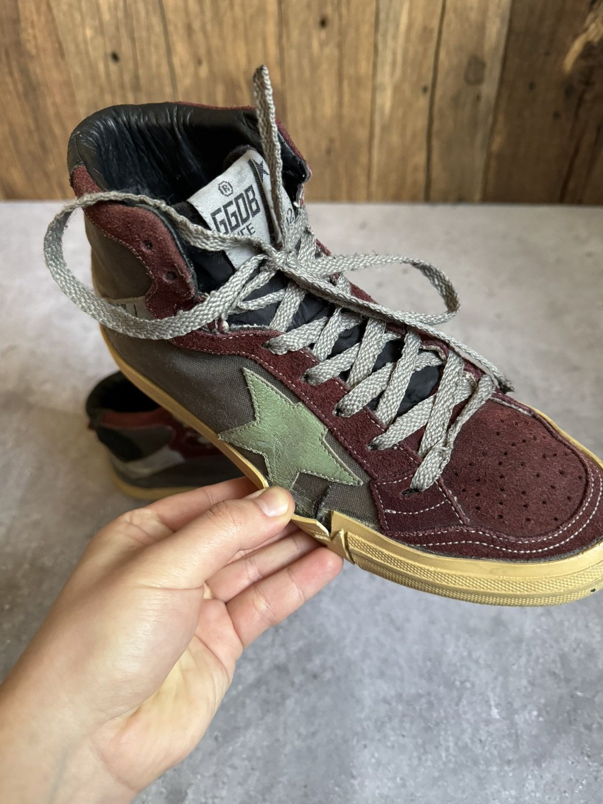 Golden Goose Golden Goose 2.12 Women’s High-Top Sneakers Size US 9 / IT 39 - 5 Thumbnail