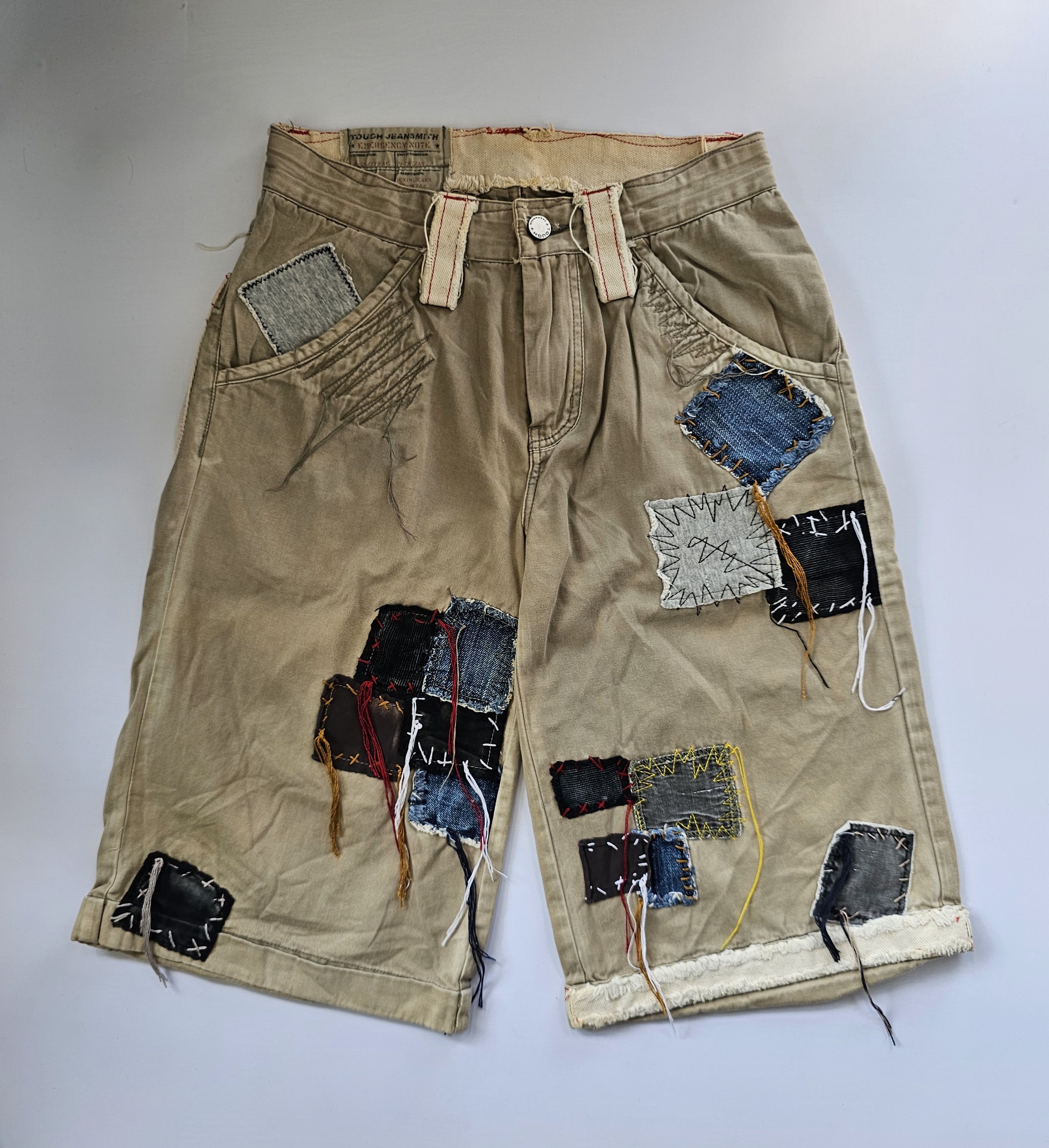 Darn Tough Vintage Tough Jeansmith Patch Work Short Size US 30 / EU 46 - 1 Thumbnail
