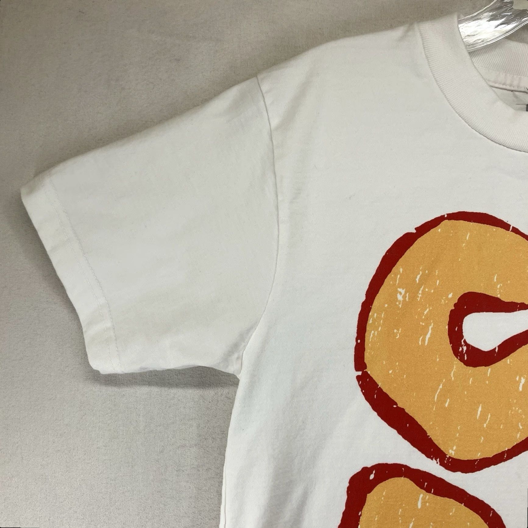 Etro Women's T-Shirt Ciao Limon Short Sleeve White Crew Neck Pullover Logo Front Graphic 90s Retro Heavyweight Cotton USA Small SS Size 28" / US 6 / IT 42 - 7 Thumbnail