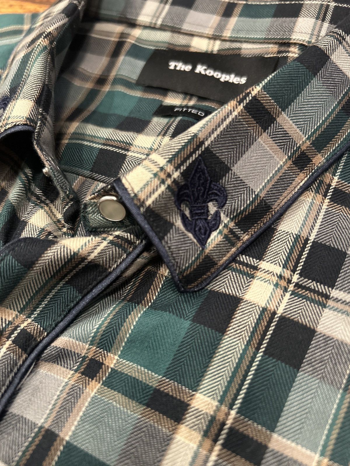 The Kooples Pearl Snap Button Up Size US M / EU 48-50 / 2 - 3 Thumbnail