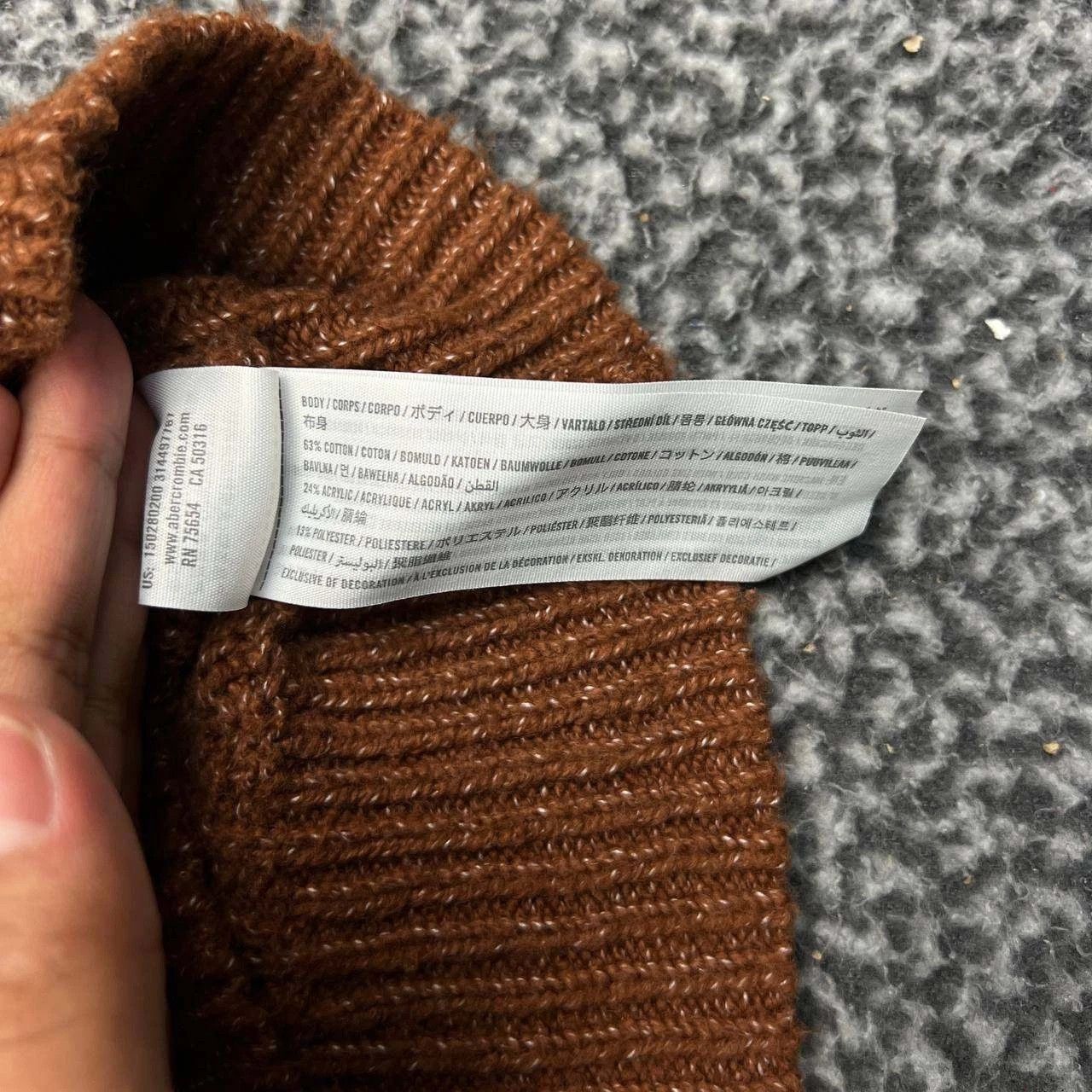 Abercrombie & Fitch Abercrombie & Fitch Sweater Women XS Cable Knit Button Up Size XS / US 0-2 / IT 36-38 - 7 Thumbnail