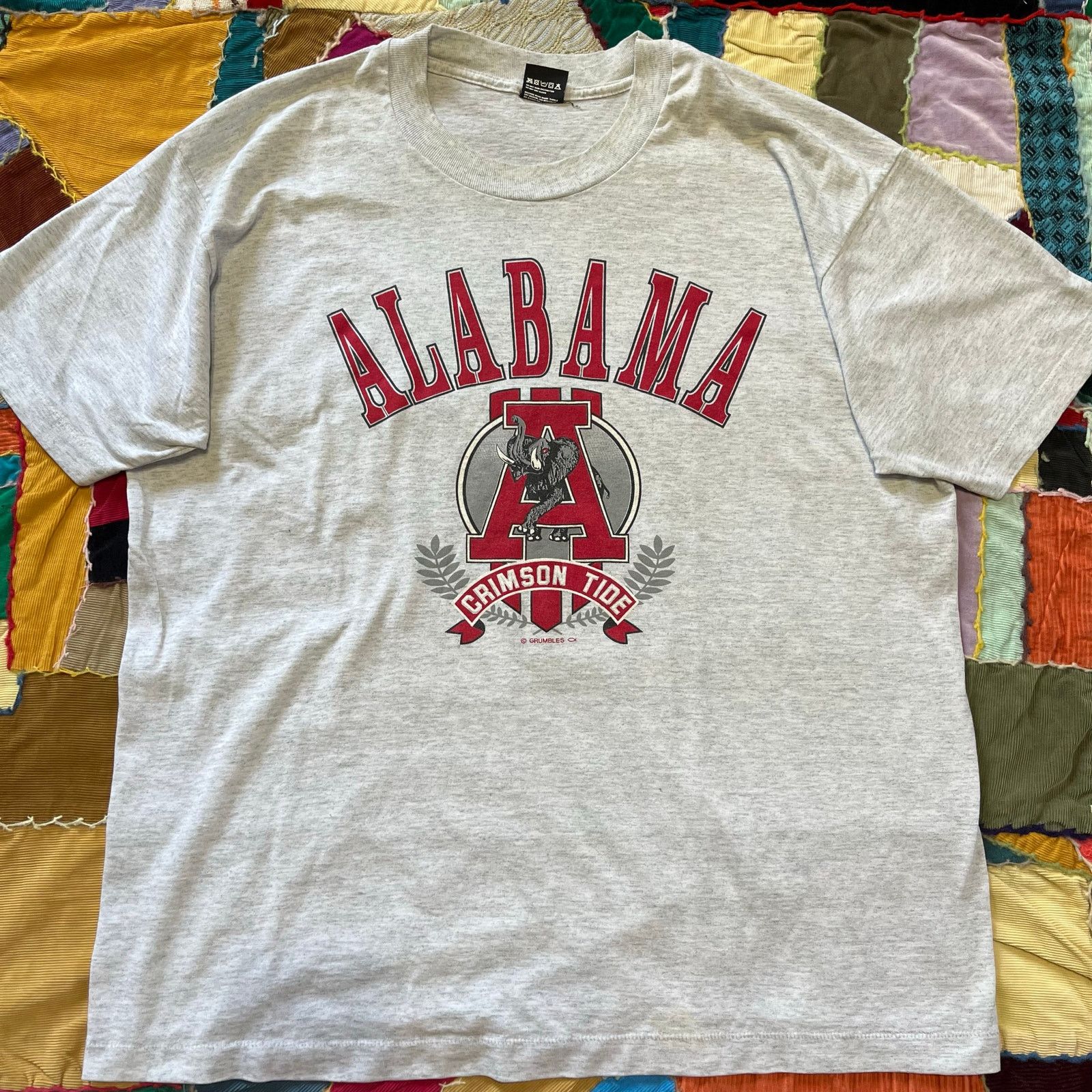 Other Vintage Screen Stars Alabama Crimson Tide White Grey Tee XL Size US XL / EU 56 / 4 - 1 Thumbnail