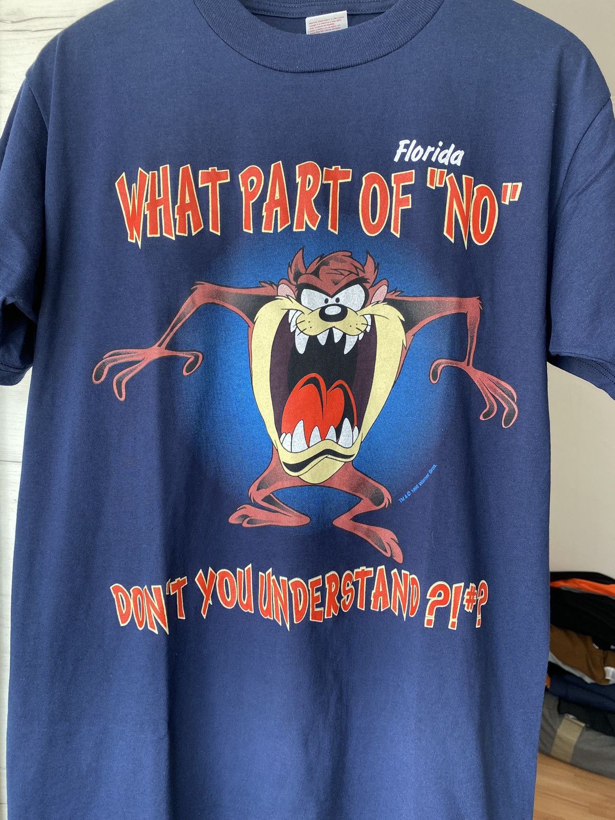 Cartoon Network × Vintage VTG 96 What Part of No Don't You Understand Looney Tees Size US L / EU 52-54 / 3 - 2 Thumbnail