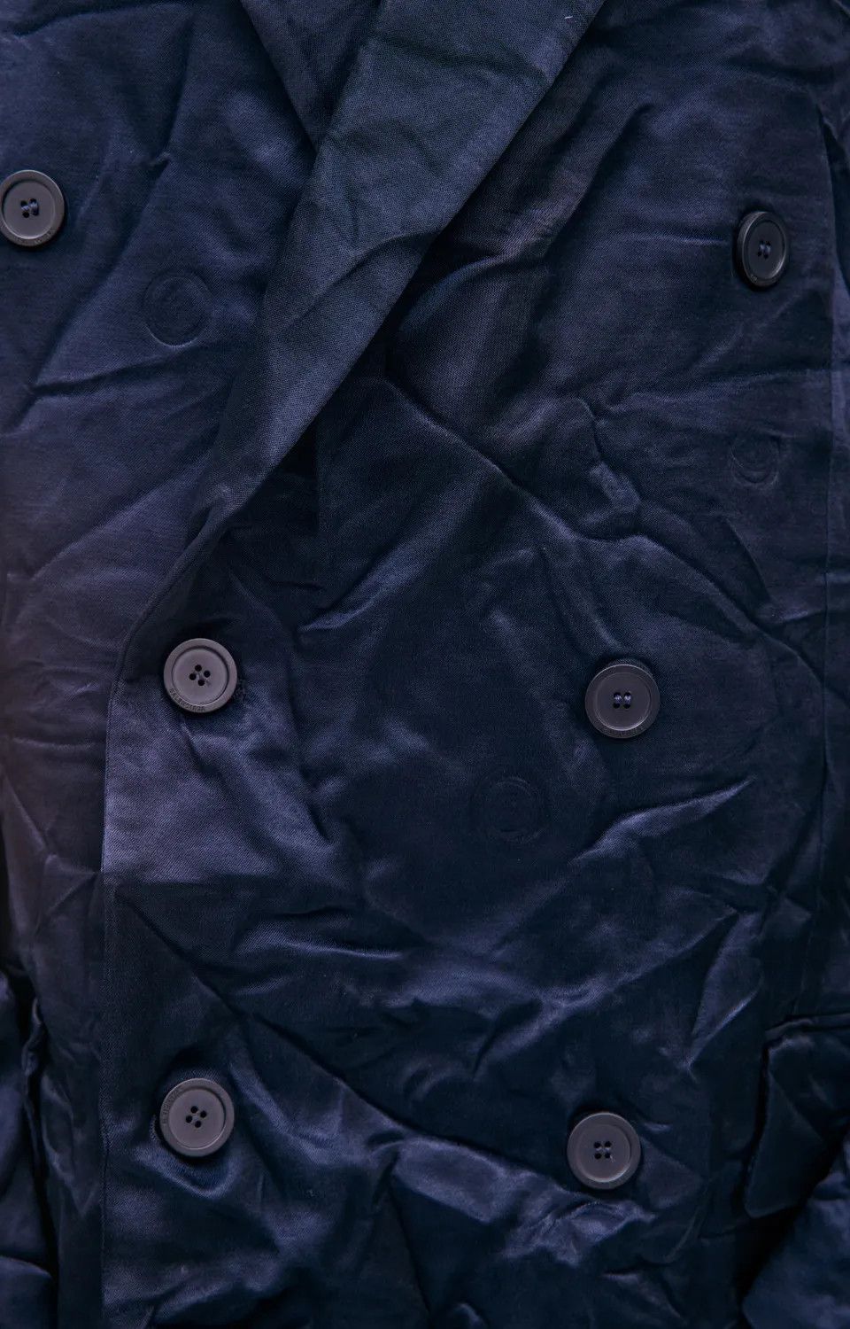 Balenciaga o1srvl11e1124 Dup / Steroid DB Jacket in Navy Size M / US 6-8 / IT 42-44 - 4 Thumbnail