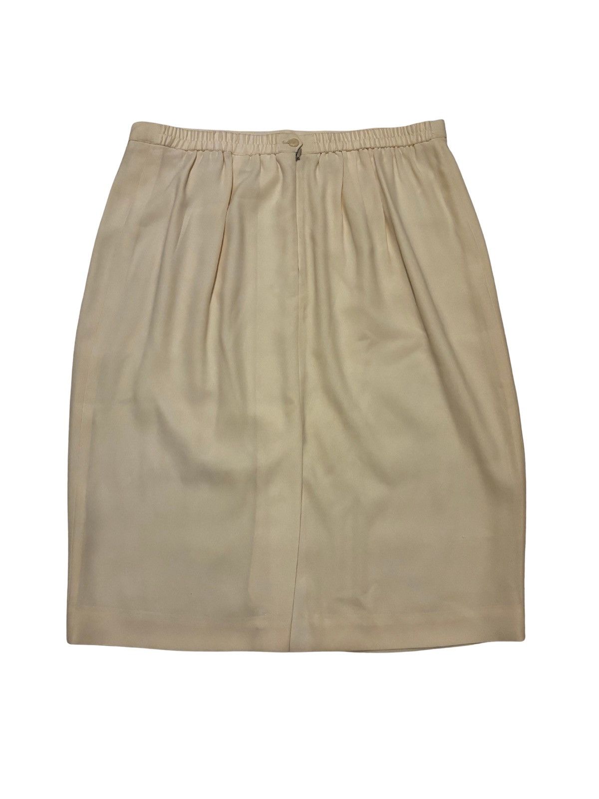 JH Collectibles Cream Skirt.ws1222 Size 38" / US 16 / IT 52 - 7 Thumbnail