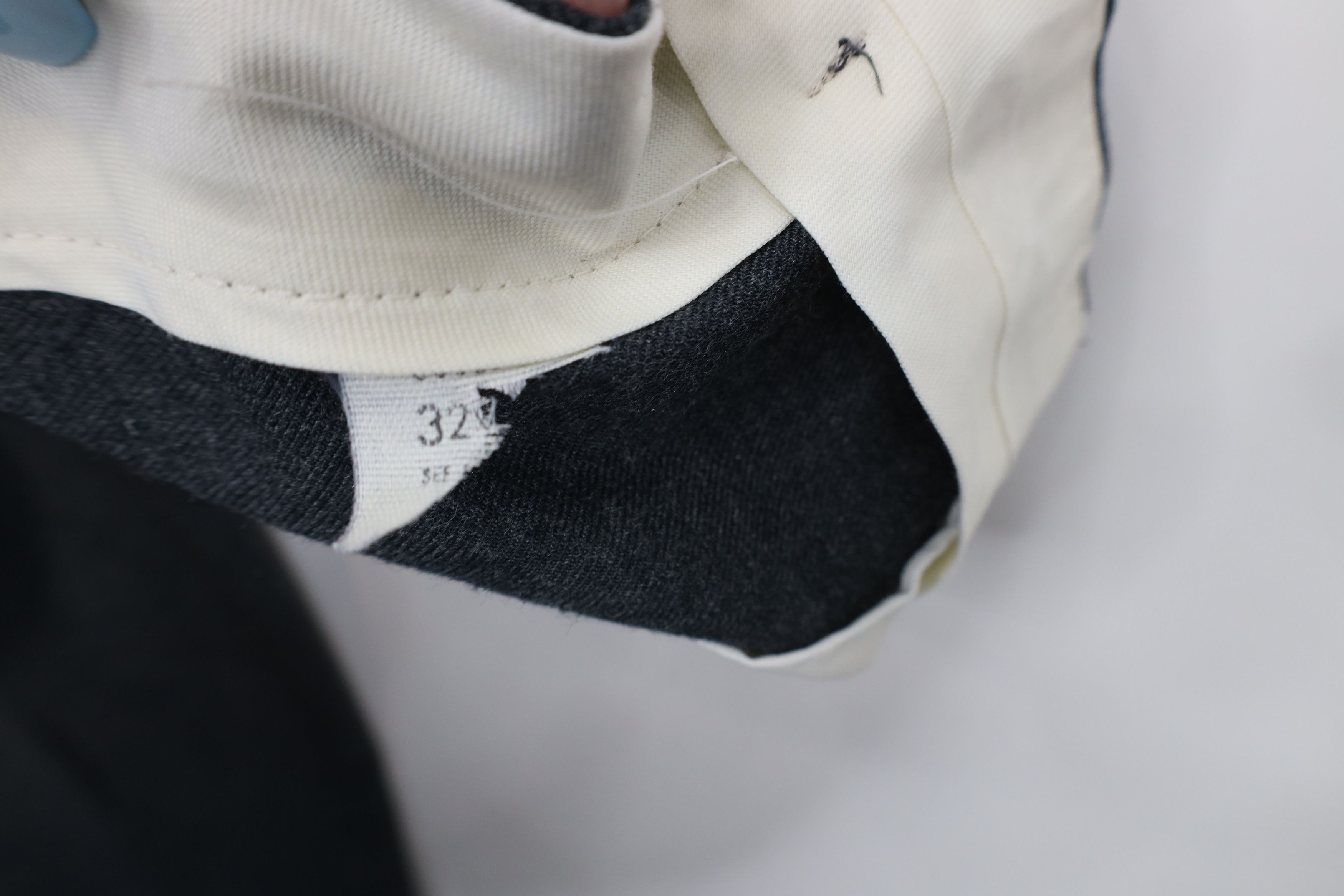 Vintage Vintage 70s Streetwear Gabardine Blend Knit Chino Pants Gray Size US 32 / EU 48 - 9 Thumbnail