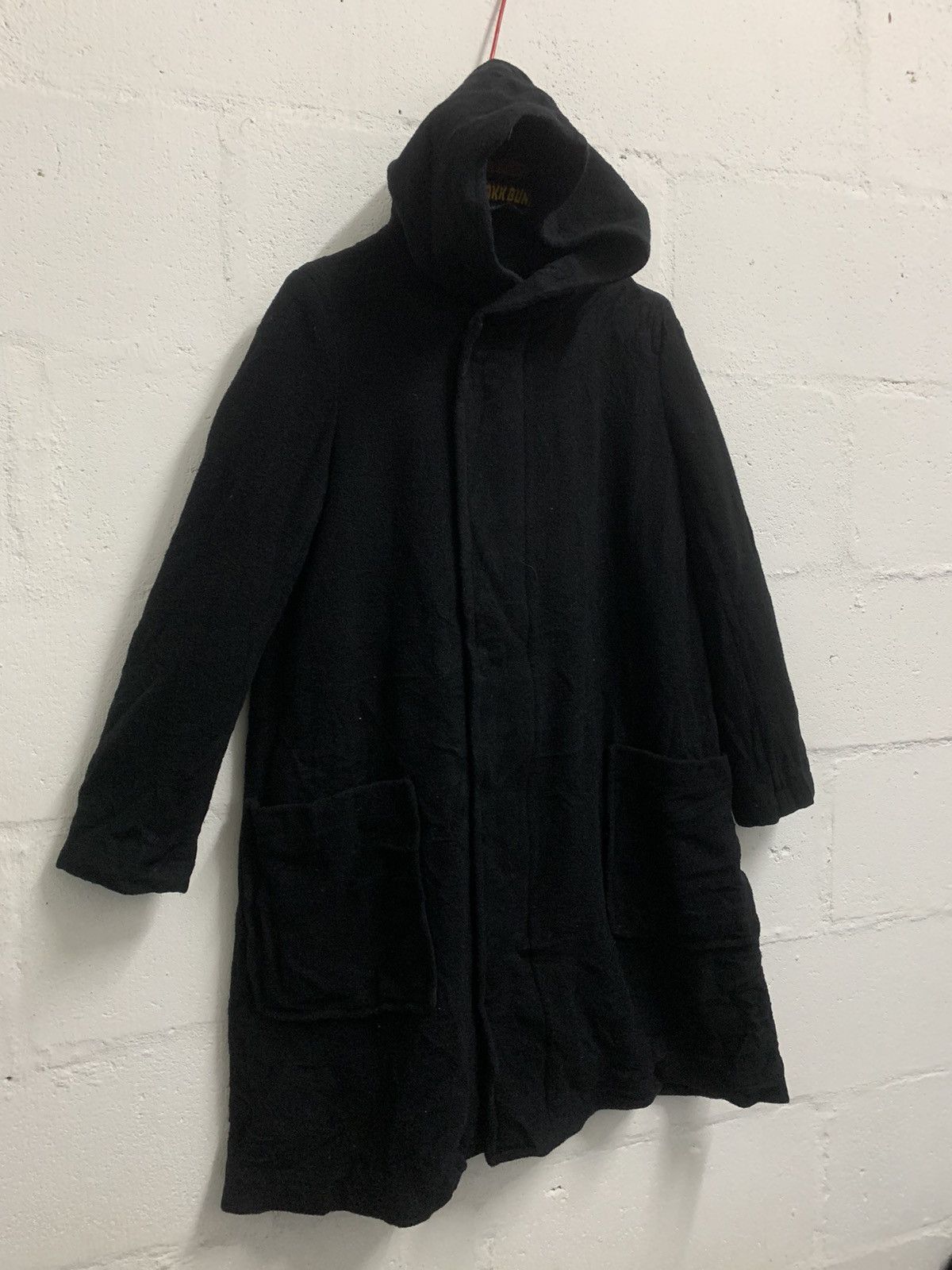 CABANE de ZUCCa Cabane De Zucca Buttom up Zipper Hoodie Jacket Wool Size US L / EU 52-54 / 3 - 3 Thumbnail