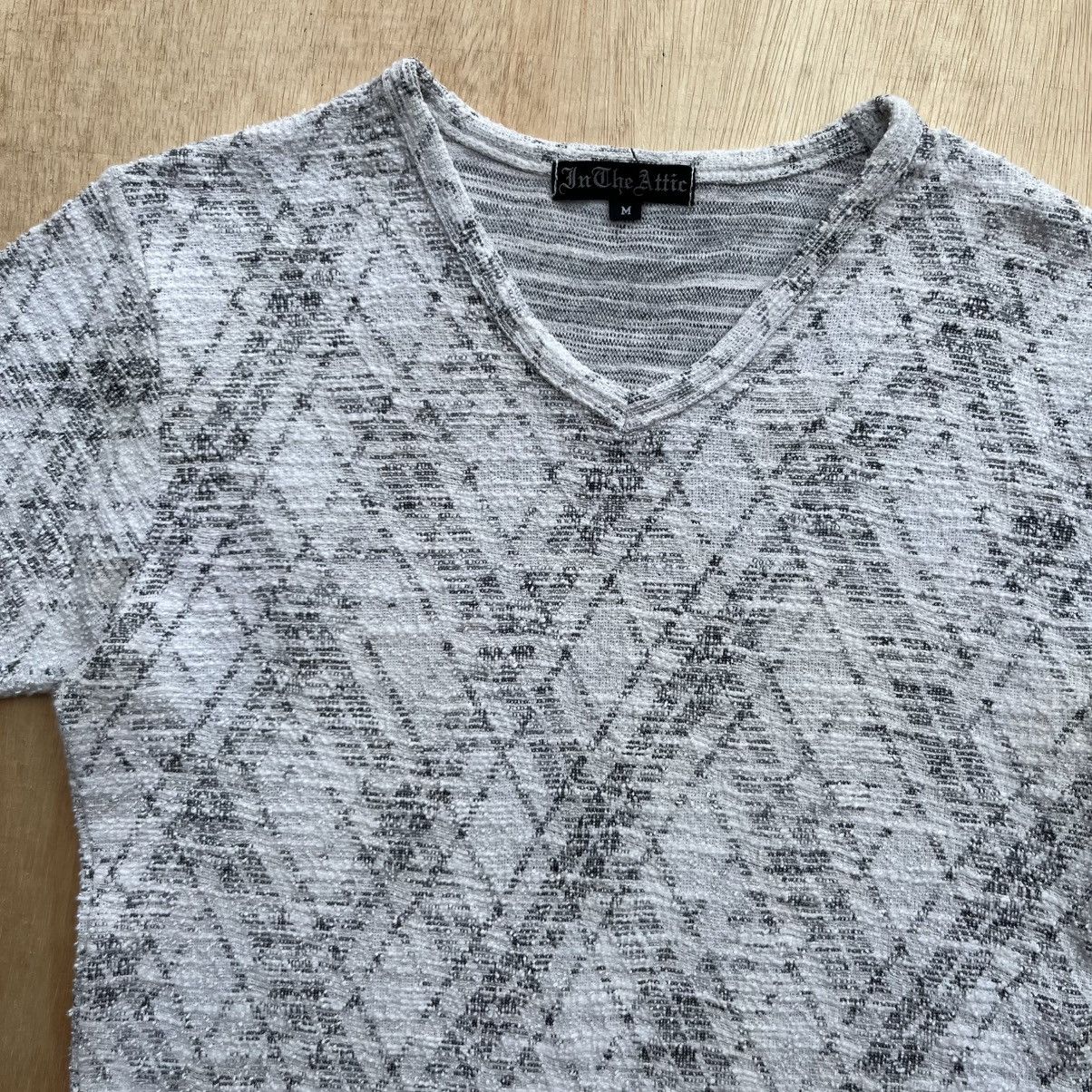 In The Attic IN THE ATTIC V NECK KNITT SHORT SLEEVE / KMRII LGB CDG JPG Size US M / EU 48-50 / 2 - 2 Thumbnail