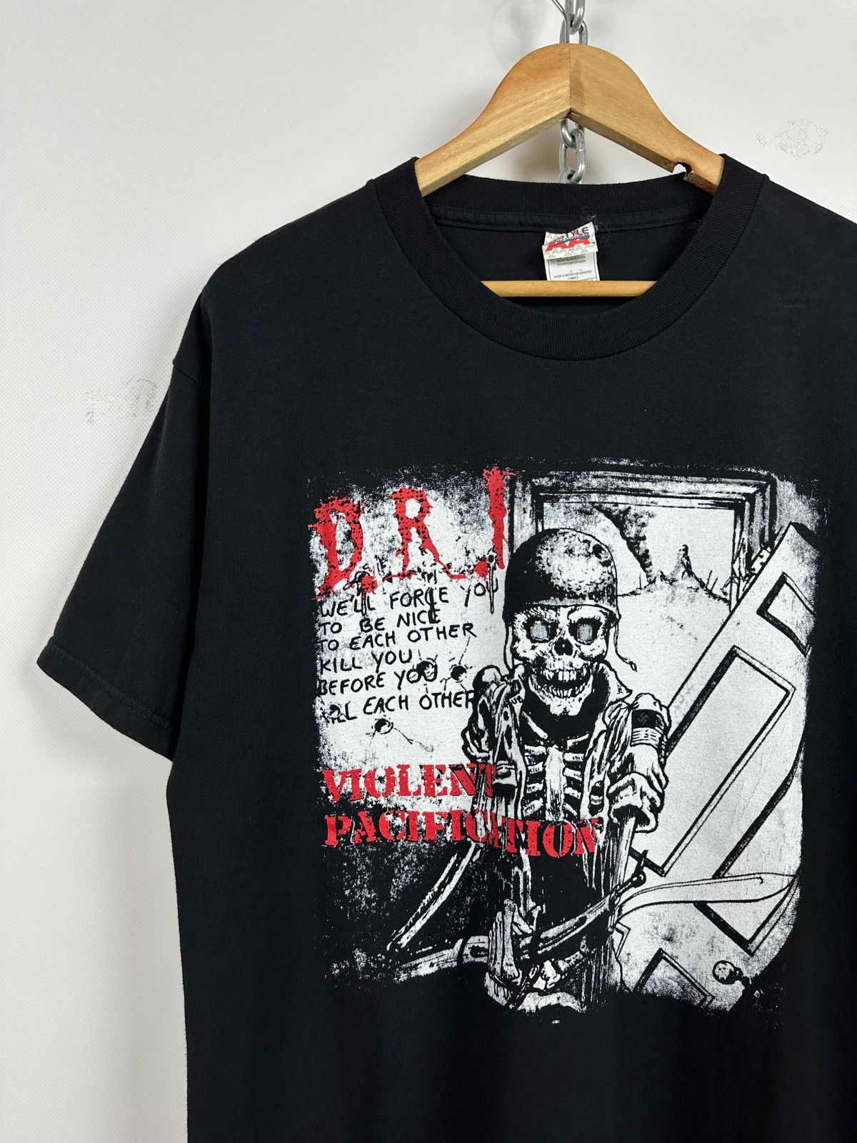 Band Tees Vintage Dirty Rotten Imbeciles D.R.I Band T-Shirt Size US L / EU 52-54 / 3 - 5 Thumbnail