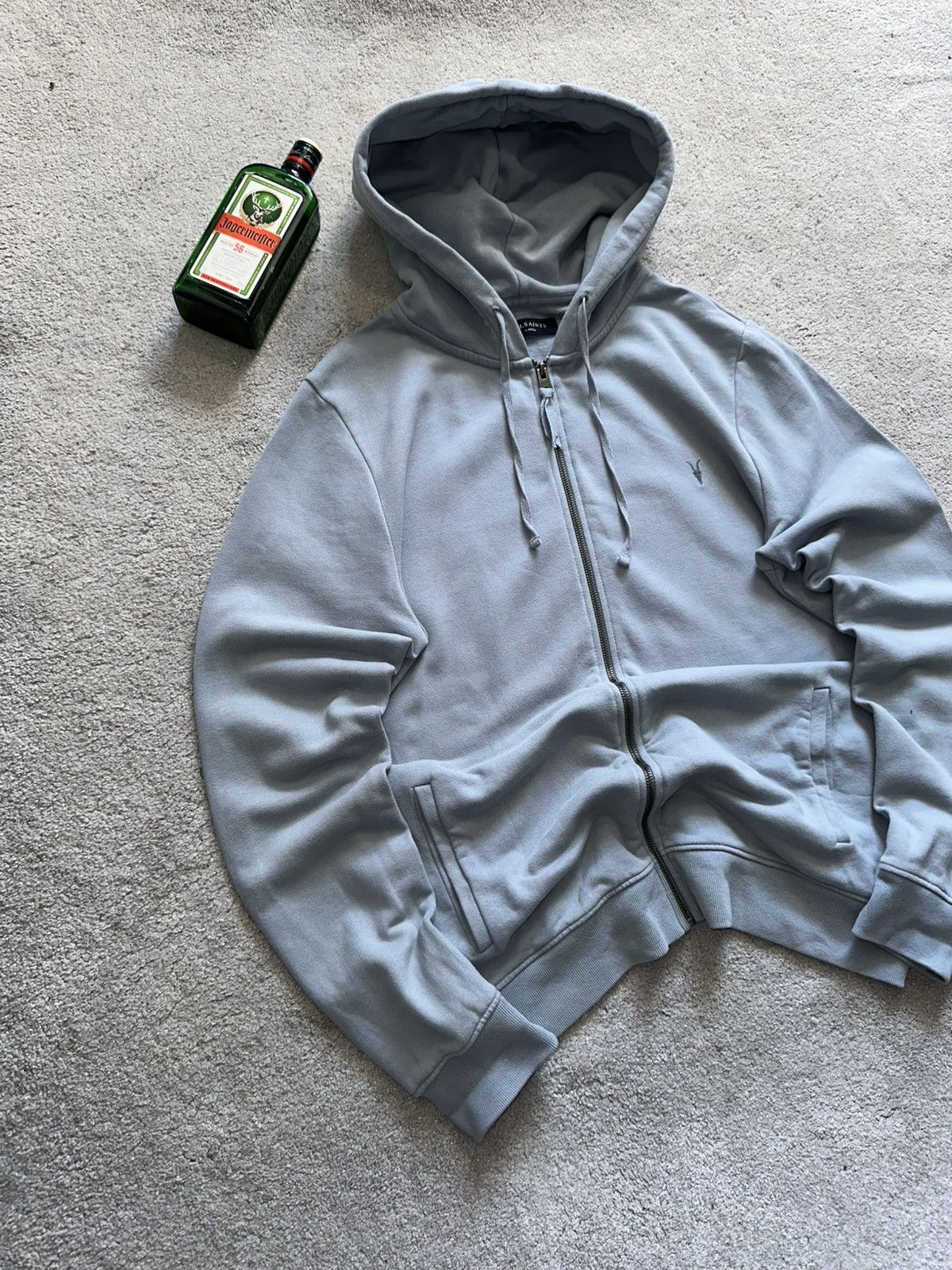 Allsaints AllSaints Full zip Hoodie Y2K Streetwear Size US L / EU 52-54 / 3 - 3 Thumbnail