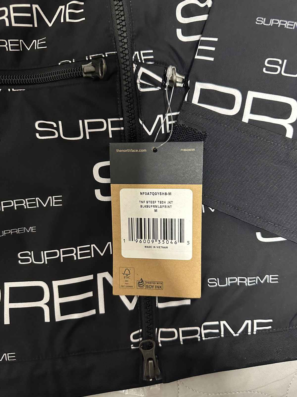 Supreme × The North Face Supreme TNF Steep Tech Apogee Jacket Black Size US M / EU 48-50 / 2 - 3 Thumbnail