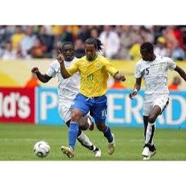 Ronaldinho Brazil 2006 World Cup Home Soccer Jersey Shirt M