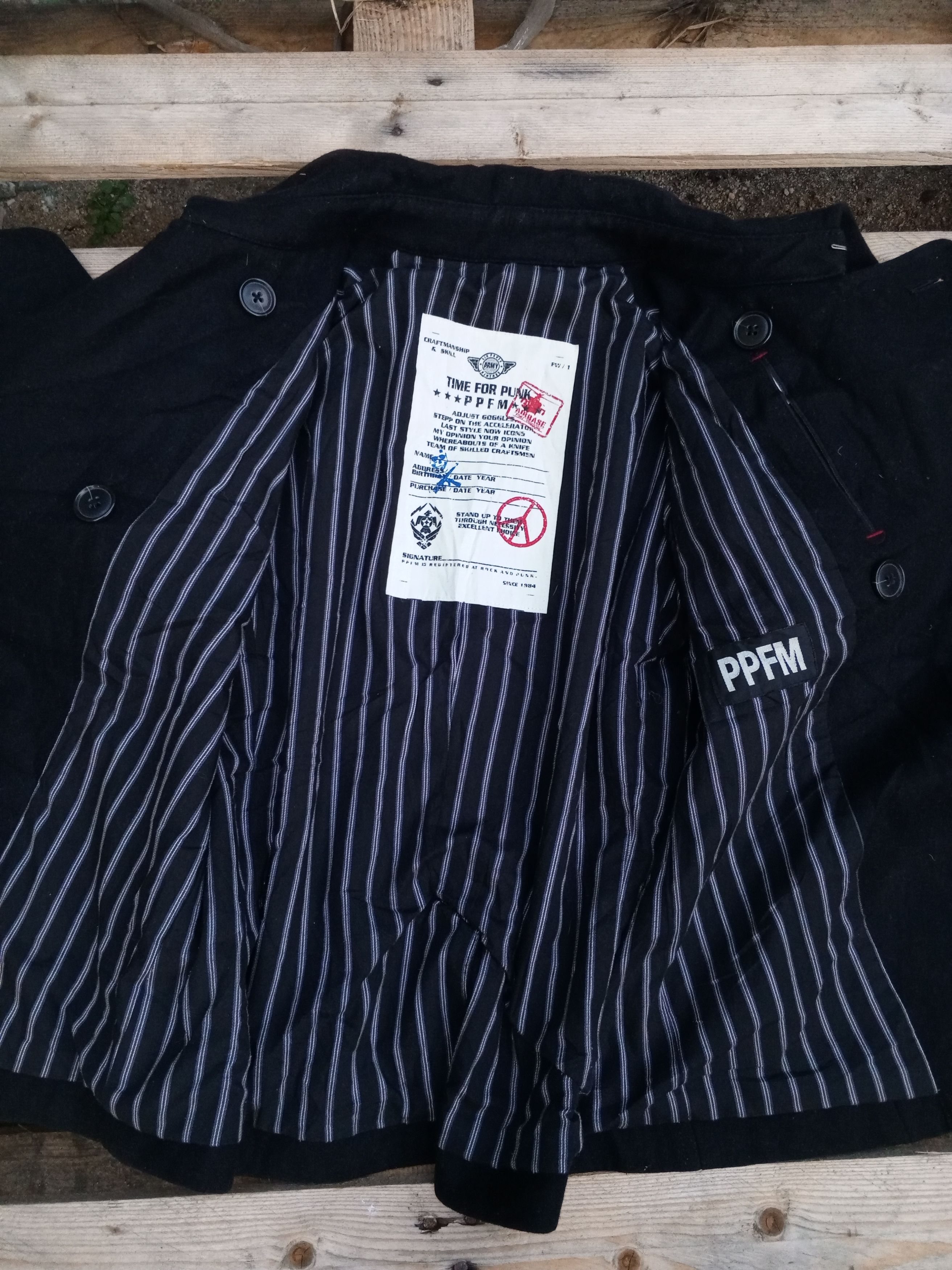 PPFM 💥ARMY PUNK PPFM RARE💥 Size US M / EU 48-50 / 2 - 9 Thumbnail