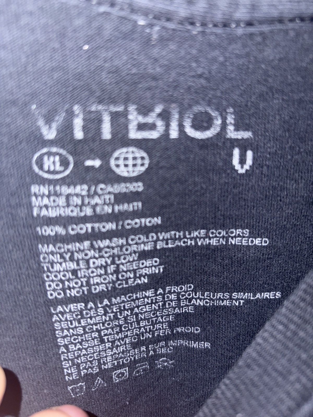 Other vitriol no future tee Size US XL / EU 56 / 4 - 4 Thumbnail