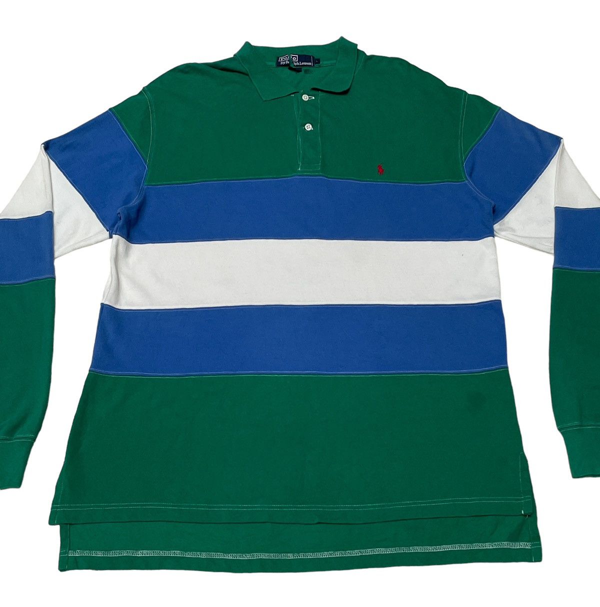 Polo Ralph Lauren Vintage Brand Polo Ralph Lauren Rugby Shirt 1990s Size US L / EU 52-54 / 3 - 5 Thumbnail