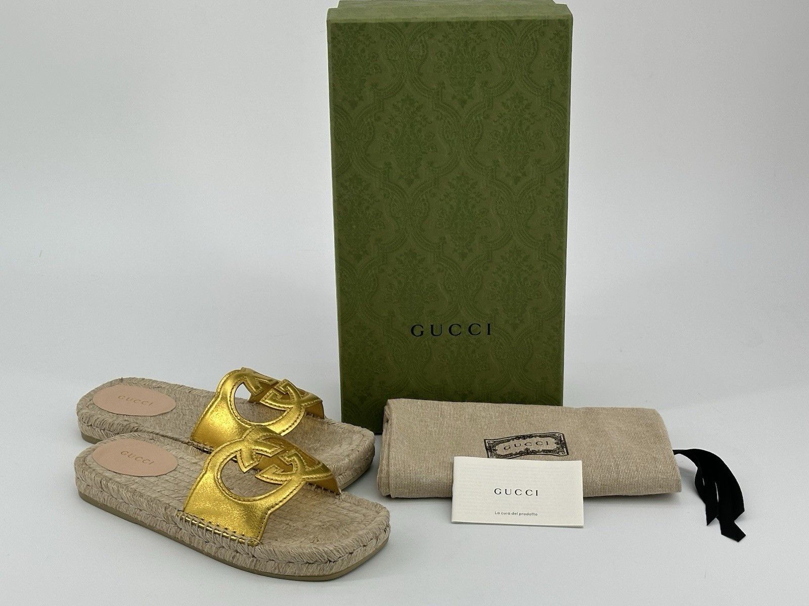 Gucci New Gucci Espadrilles Woman's Size IT-36 / US-6 Size US 6 / IT 36 - 2 Thumbnail