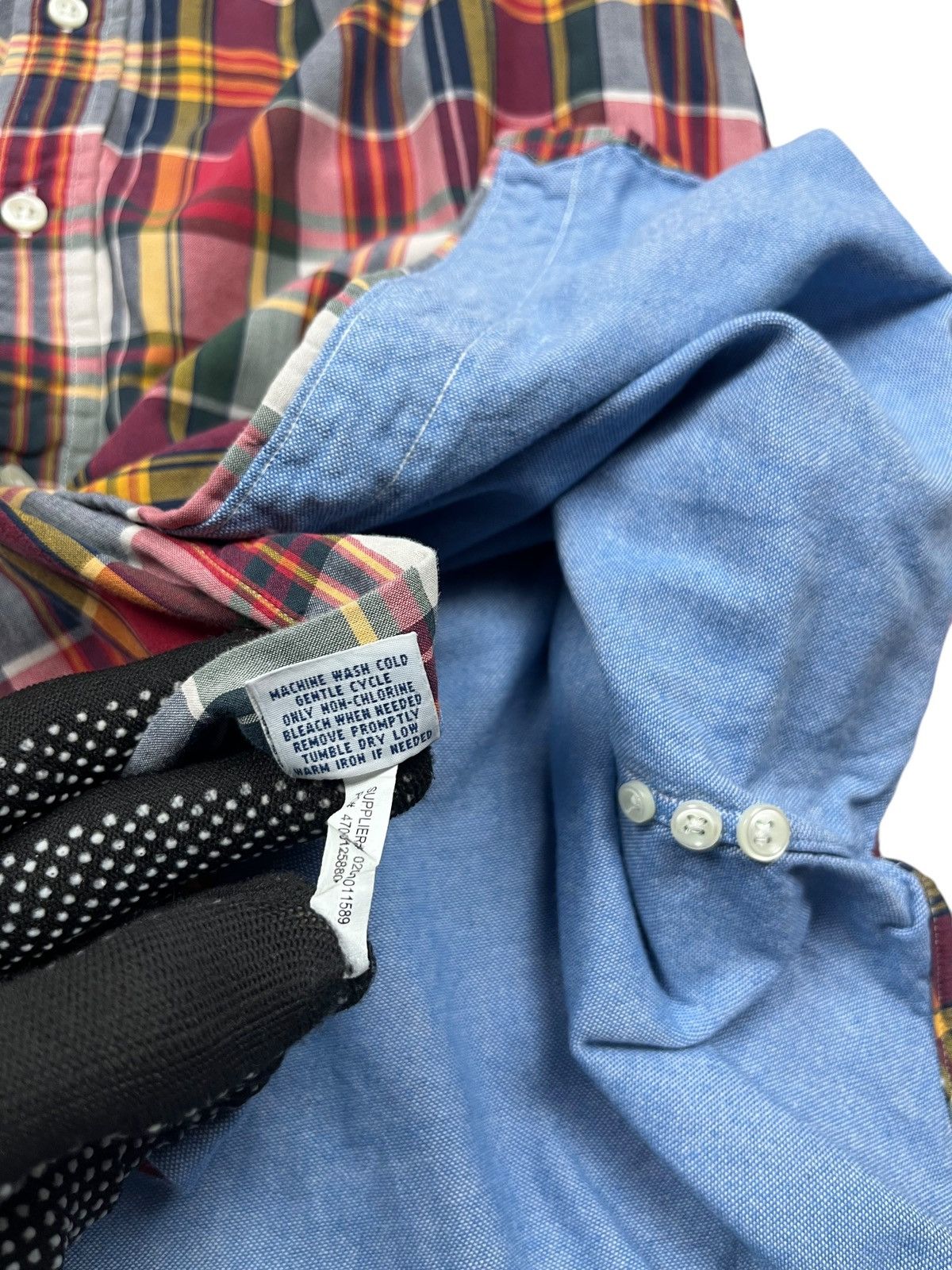 Polo Ralph Lauren × Vintage Vintage Polo Ralph Lauren Insulated Checkered Plaid Shirt Size US M / EU 48-50 / 2 - 8 Thumbnail
