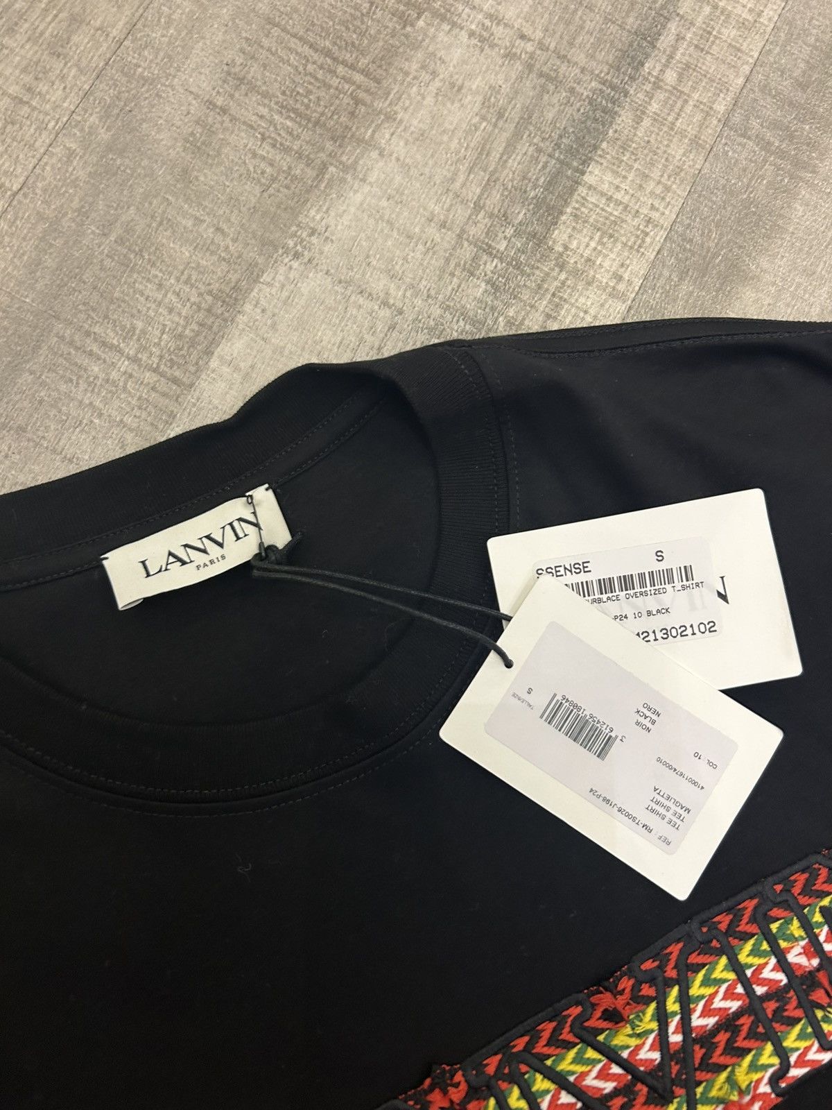 Lanvin Lanvin Curblace Oversized Tee Size US S / EU 44-46 / 1 - 6 Thumbnail