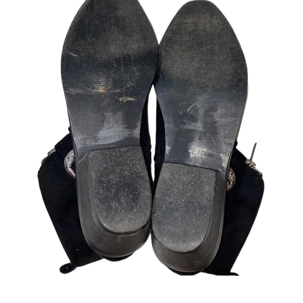Designer Nasty Gal l Put Your West Foot Forward Buckle Boot Size 6 Size US 6 / IT 36 - 9 Thumbnail