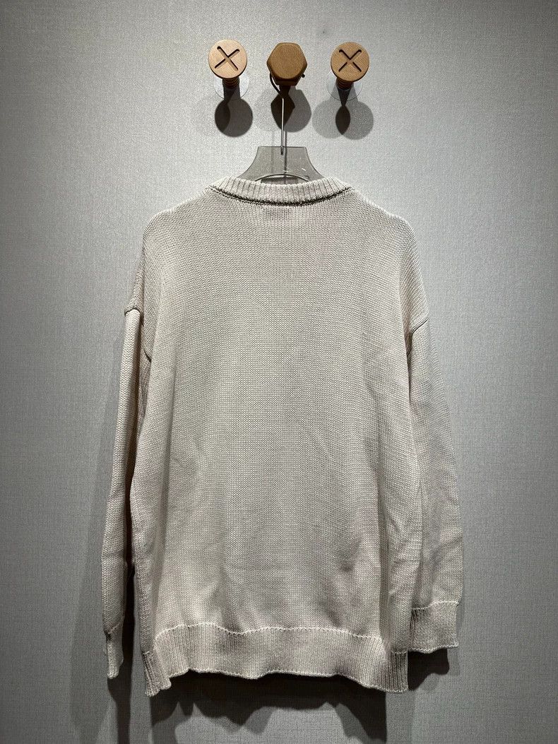 Balenciaga Balenciaga Double Hook Embroidered Knit Sweater Size US S / EU 44-46 / 1 - 2 Thumbnail