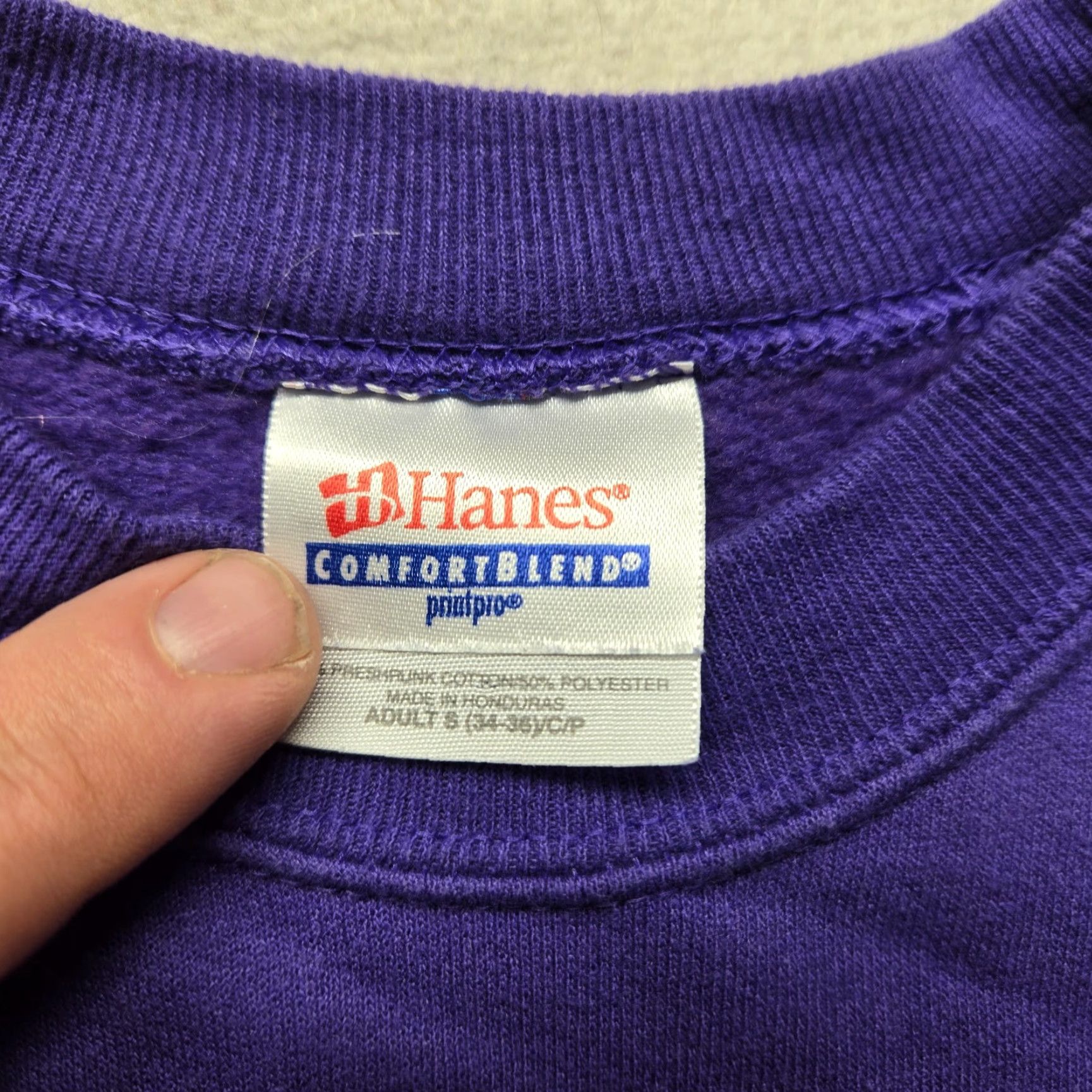 Vintage Clemson Tigers Pressbox Purple Orange Crew Neck Sweatshirt Women’s S Small Size S / US 4 / IT 40 - 3 Thumbnail
