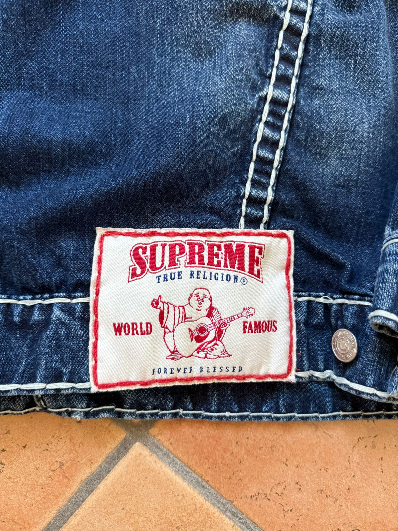 Supreme × True Religion True Religion X Supreme Denim Jacket Rare Size US M / EU 48-50 / 2 - 4 Thumbnail