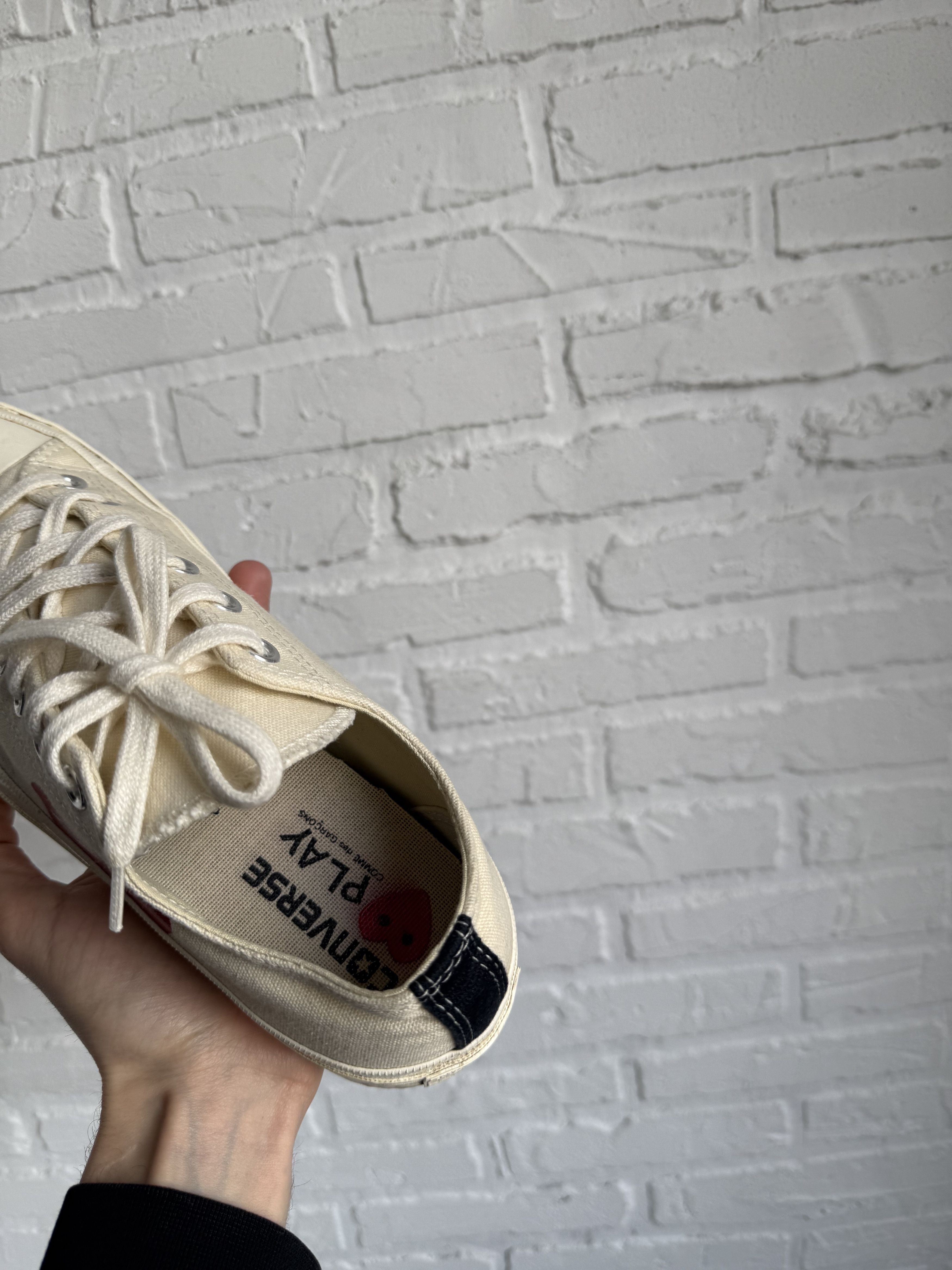Comme des Garcons PLAY Converse Comme Des Garcons Play Heart logo sneakers Size US 8 / EU 41 - 3 Thumbnail