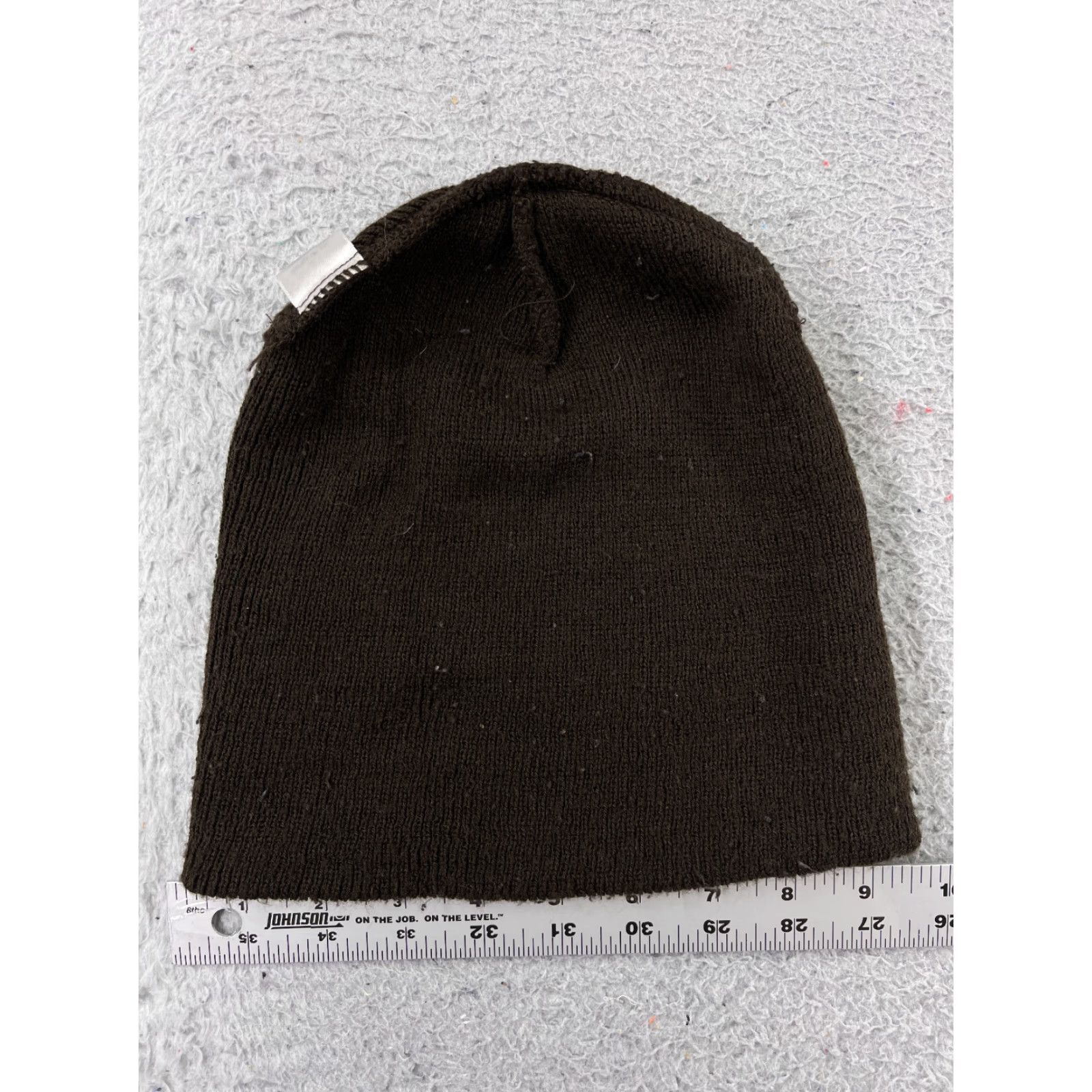 Vintage VINTAGE Beanie Toque Adult One Size Brown Knit 100% Acrylic Winter Ski Snowboard NOT N/A Size ONE SIZE - 3 Thumbnail