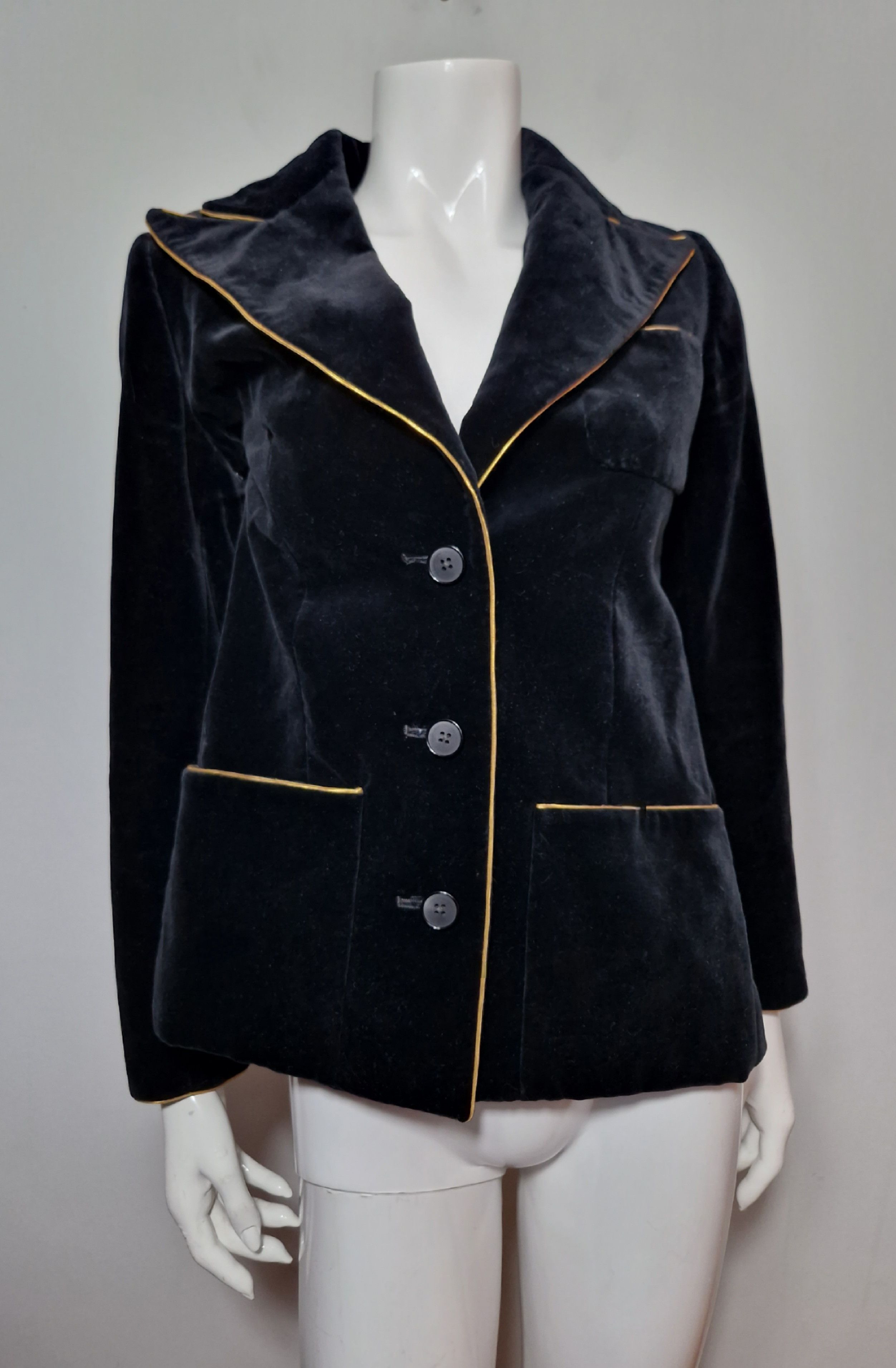 Dior 1960s velvet blazer