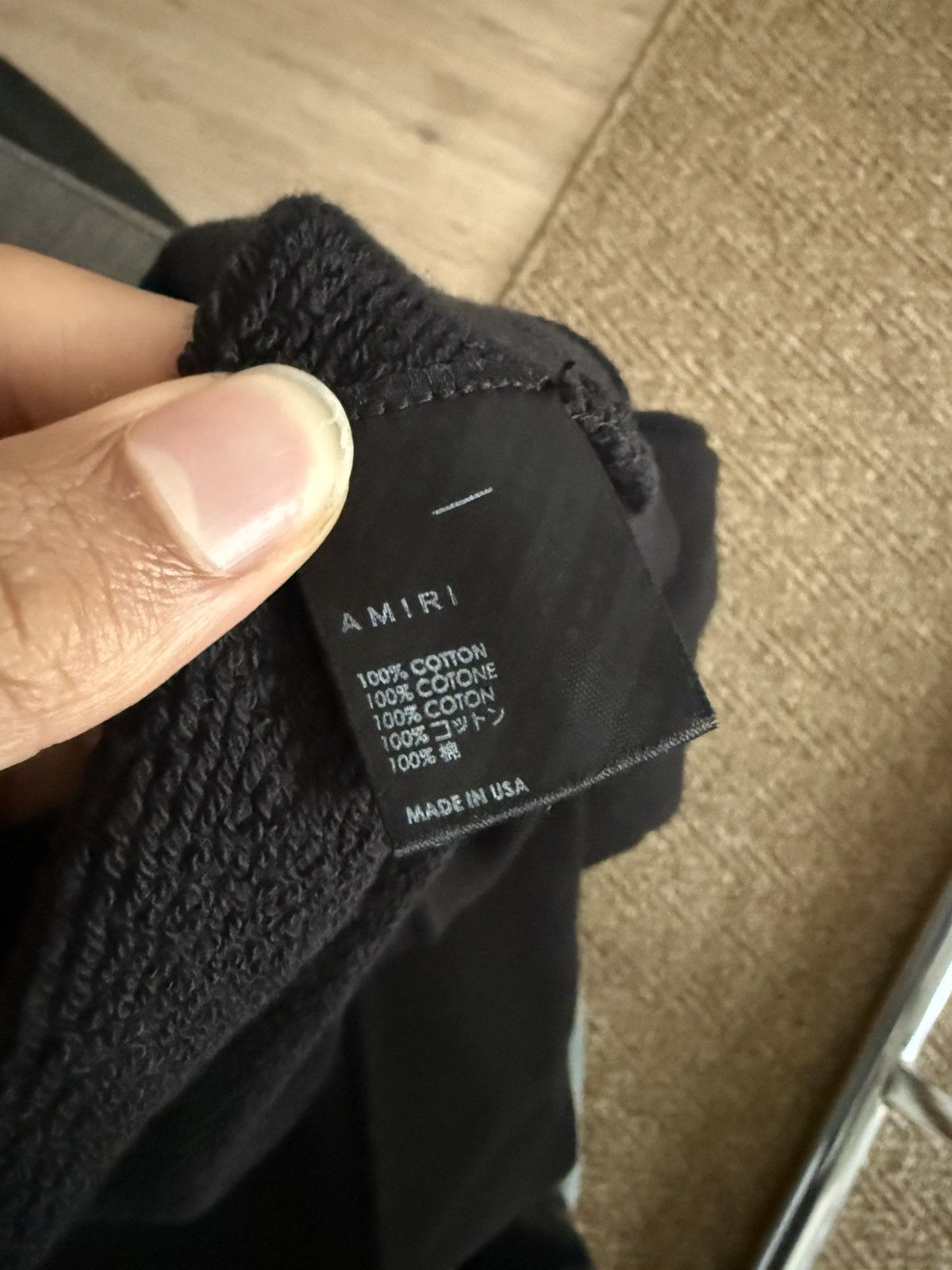 Amiri Amiri hoodie stick and poke Size US M / EU 48-50 / 2 - 8 Thumbnail