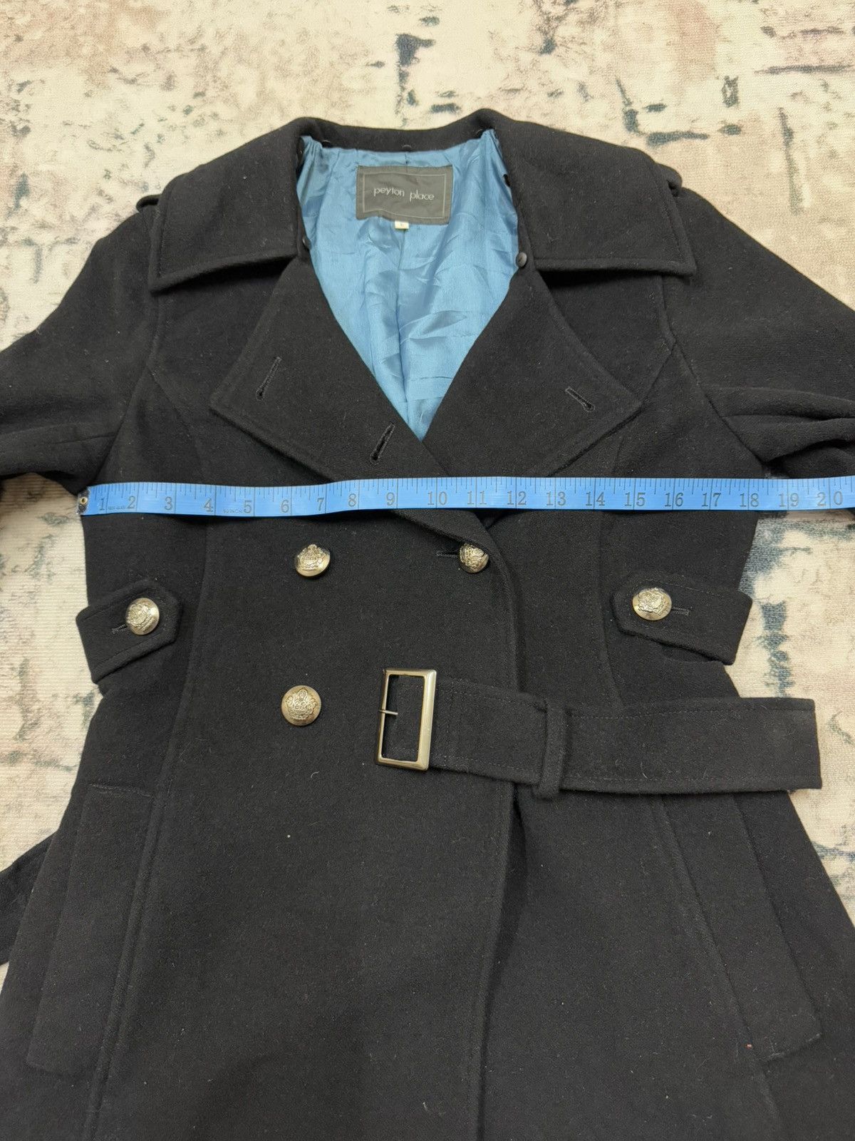 PPFM Peyton Place Wool Treche Coat Belted Jacket Size US S / EU 44-46 / 1 - 15 Thumbnail